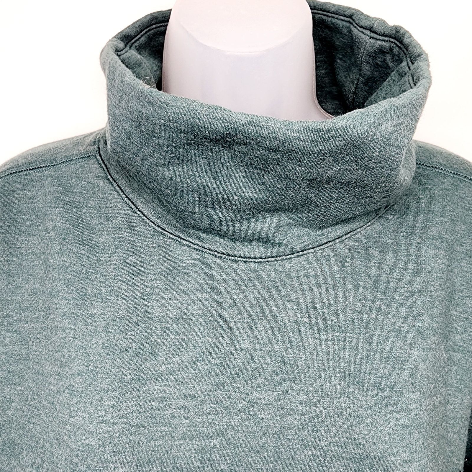 Eddie Bauer Eddie Bauer Green Pull Over Long Sleeve Sweatshirt Size L Size L / US 10 / IT 46 - 5 Thumbnail