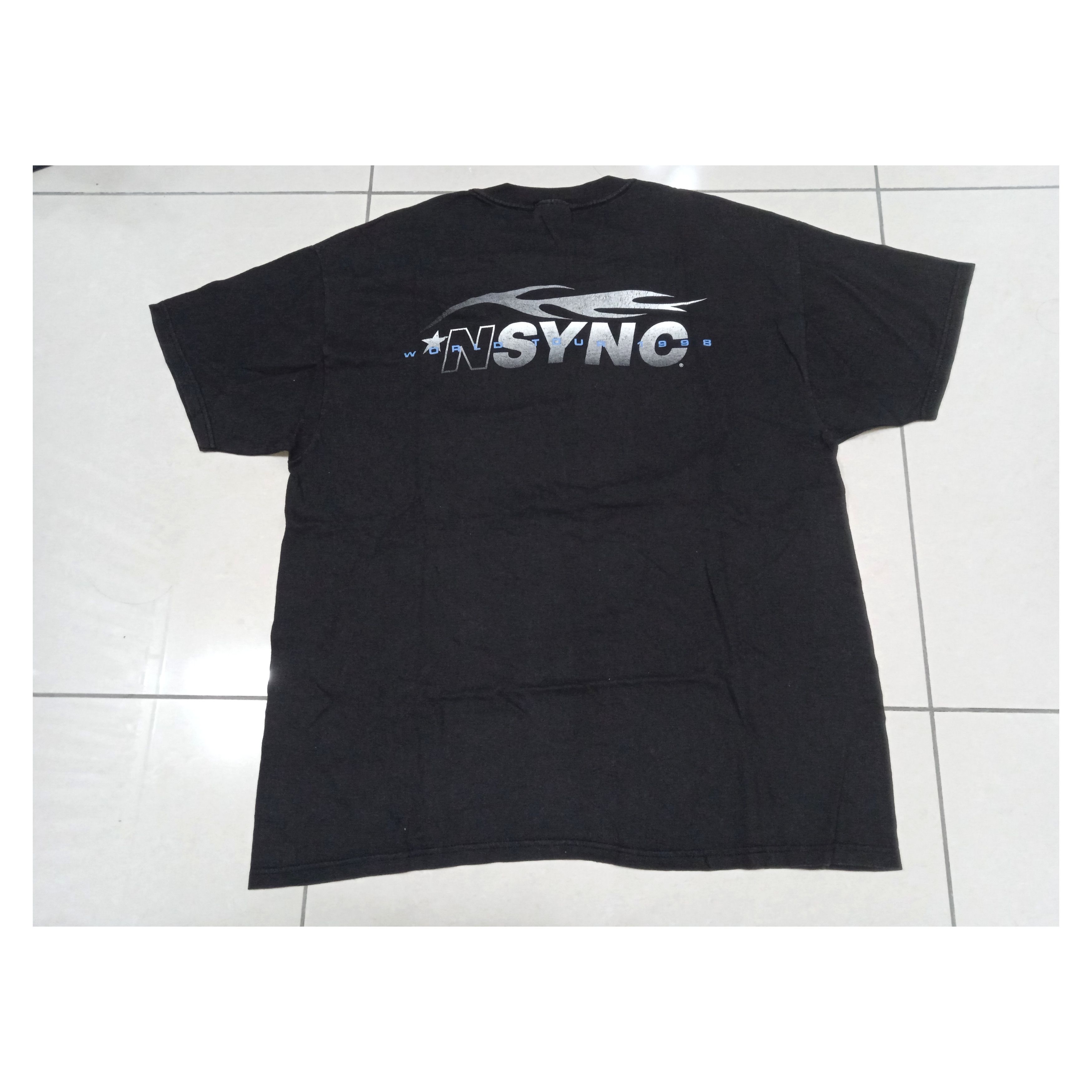 Other Vintage 90s NSYNC Tour 1998 T Shirt Size US XL / EU 56 / 4 - 2 Thumbnail