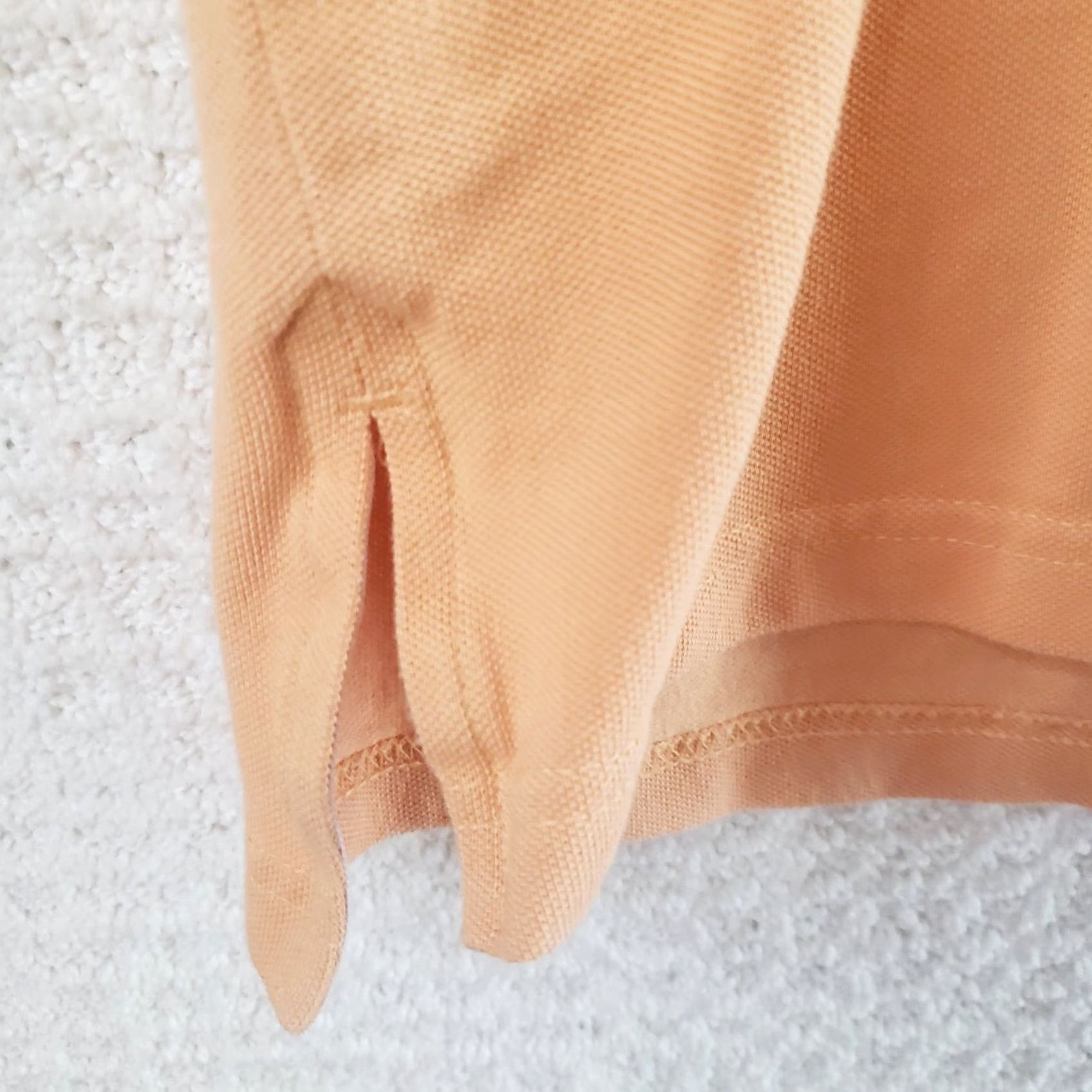 Bills Khakis Bill's Khakis Polo Shirt Mens M Relaxed Fit Cantalope Orange Supima Pique Cotton Short Sleeve Button-Up Shirt Size US M / EU 48-50 / 2 - 6 Thumbnail