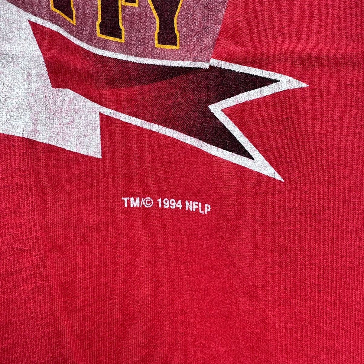 NFL × Vintage Vintage kansas city chiefs 90s tee Size US XL / EU 56 / 4 - 3 Thumbnail