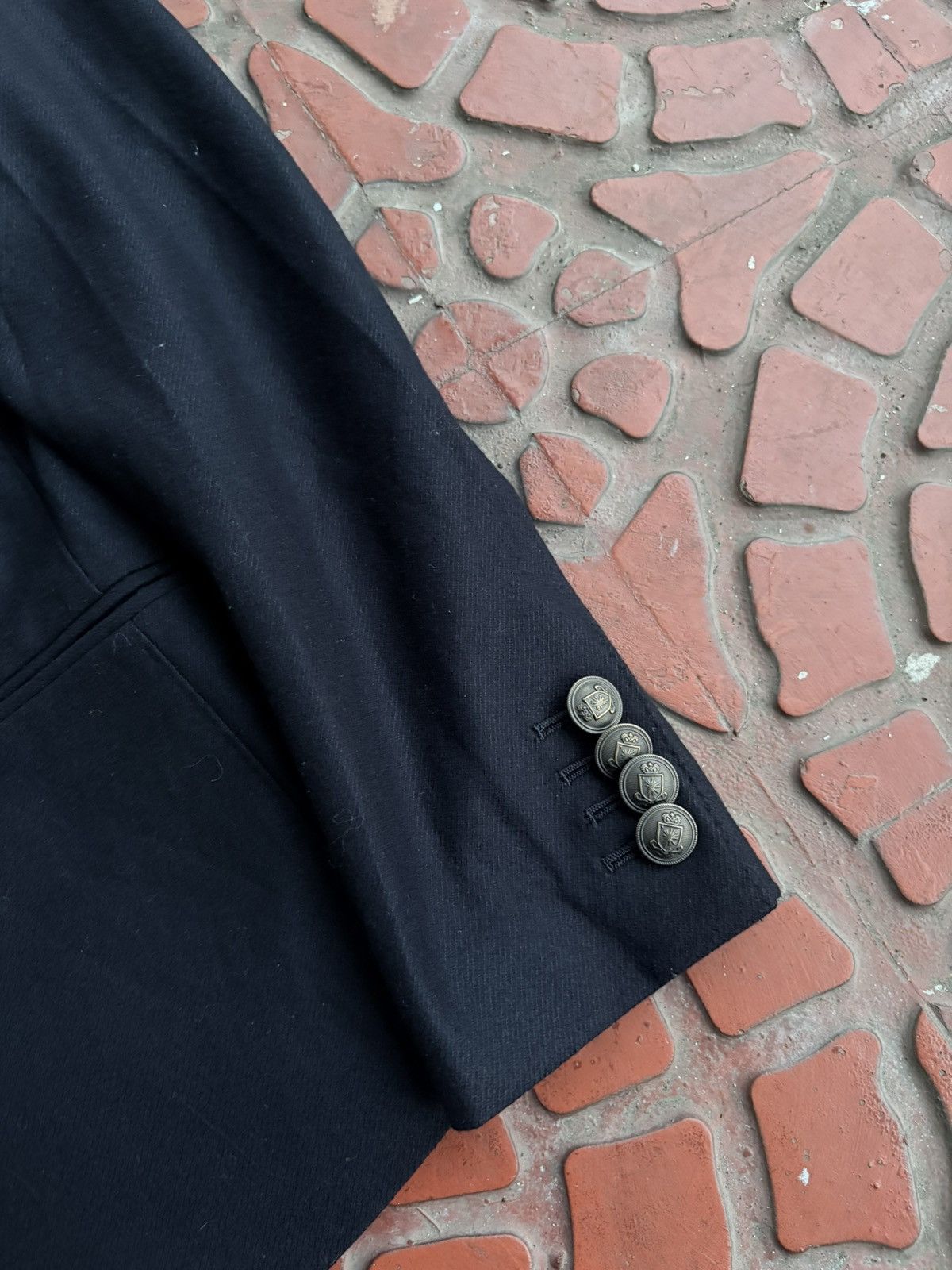 Maison MIHARA YASUHIRO MIHARA YASUHIRO SINGLE BREASTED BLAZER Size 46S - 4 Thumbnail