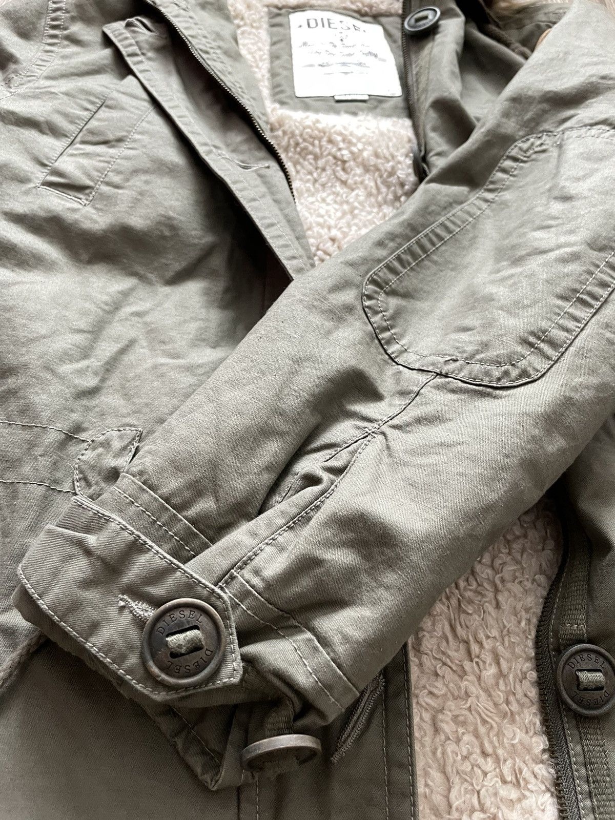 Diesel × Vintage Vintage Diesel Winter Jacket / Parka US M / EU 48-50 / 2 Size US M / EU 48-50 / 2 - 7 Thumbnail