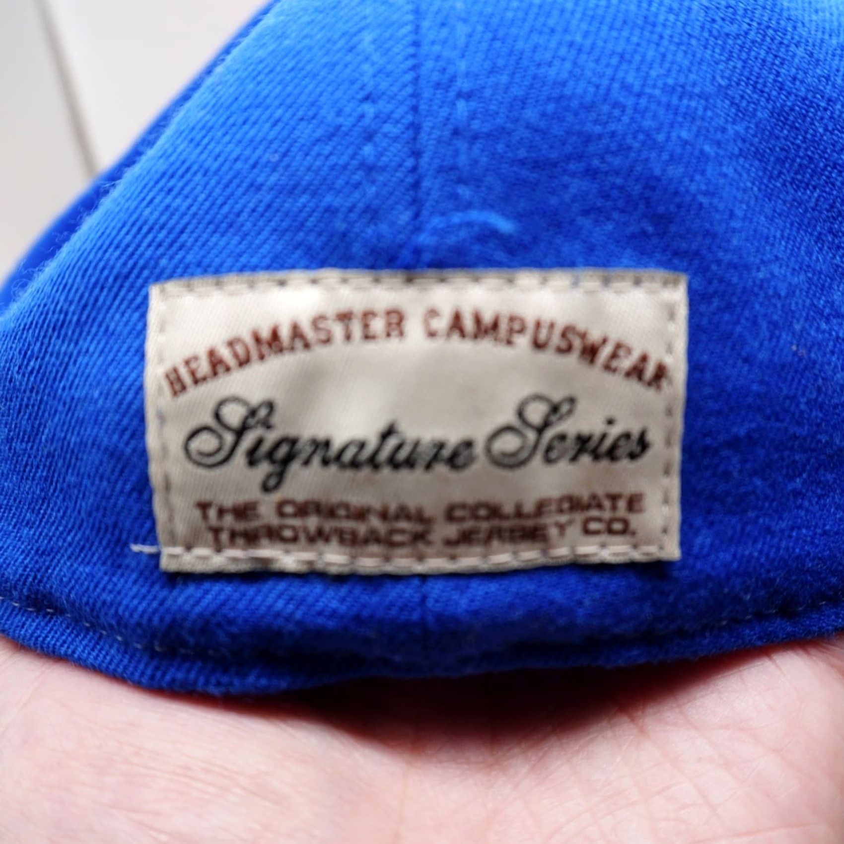 Cougar Headmaster Campuswear Hat Wool Fitted Cap Mens 7 3/4 Yellow Blue ICC Cougars Size ONE SIZE - 7 Thumbnail