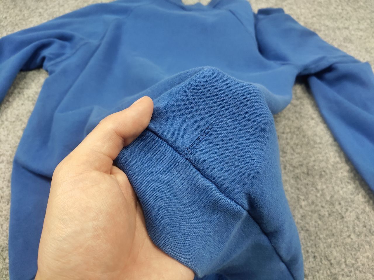 Vintage Vintage 80's Seattle Seahawks Logo Blue Crew neck Sweatshirt Size US M / EU 48-50 / 2 - 12 Thumbnail