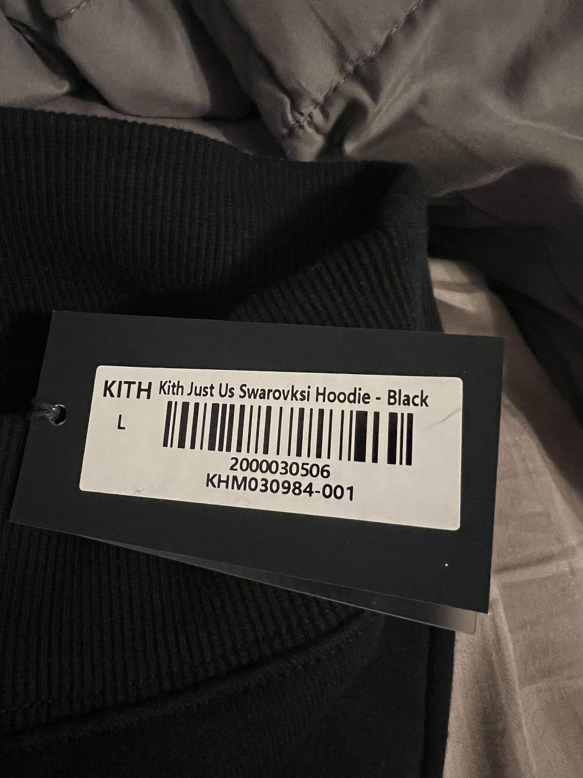 Kith × Swarovski Kith Swarovski Just Us Hoodie - Size M - Black NEW Size US M / EU 48-50 / 2 - 7 Thumbnail