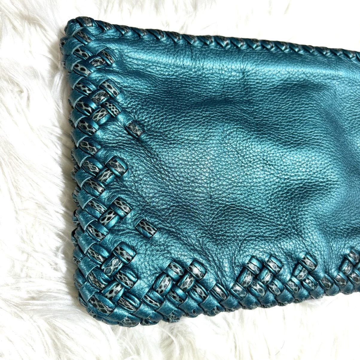 Bottega Veneta top-grade line runway Bottega Veneta leather clutch bag Size ONE SIZE - 10 Thumbnail