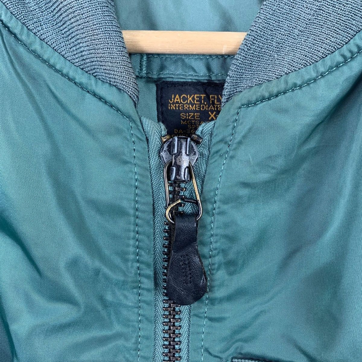 Alpha Industries × Vintage Vintage ALPHA INDUSTRIES MA-1 green Bomber jacket Size US XL / EU 56 / 4 - 7 Thumbnail