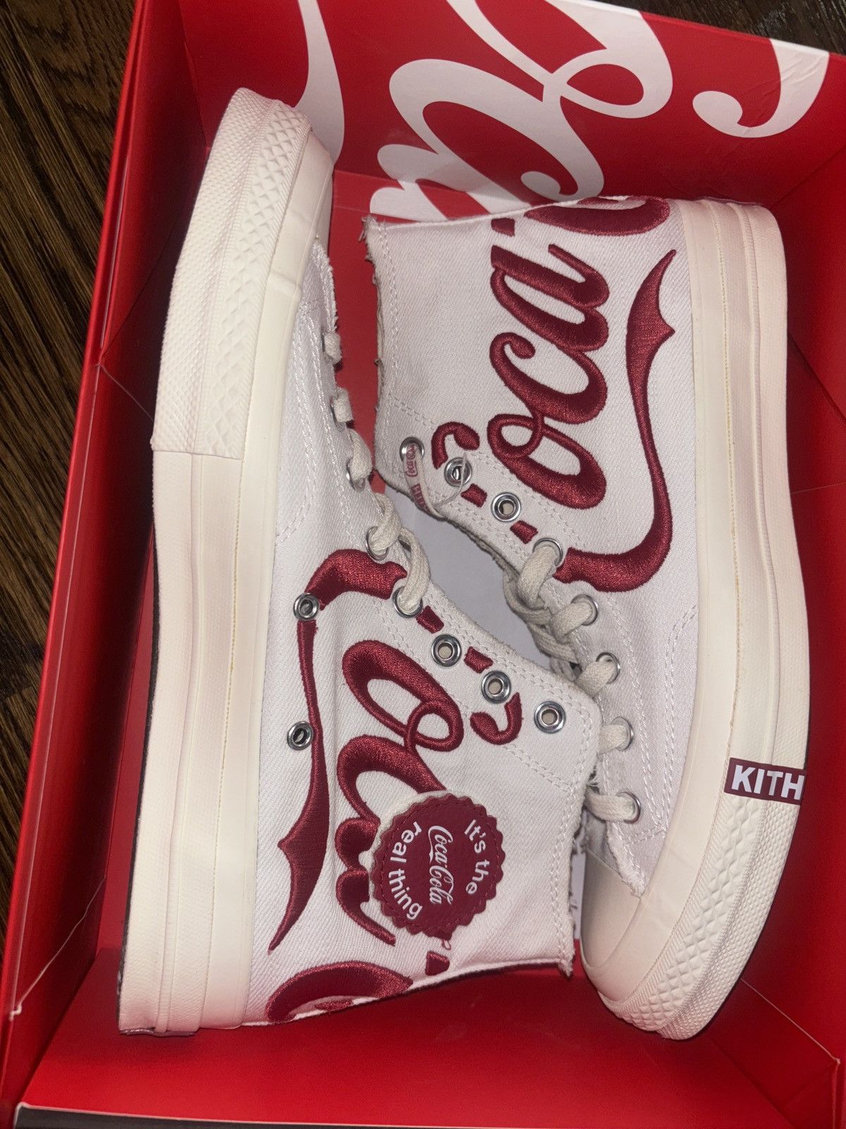Coca Cola × Converse × Kith Kith x Coca Cola x Converse Original 2017 collaboration Size US 9.5 / EU 42-43 - 3 Thumbnail