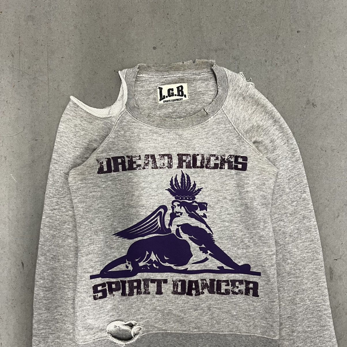 Le Grande Bleu (L.G.B.) L.G.B. Dread rocks spirit dancer sweater