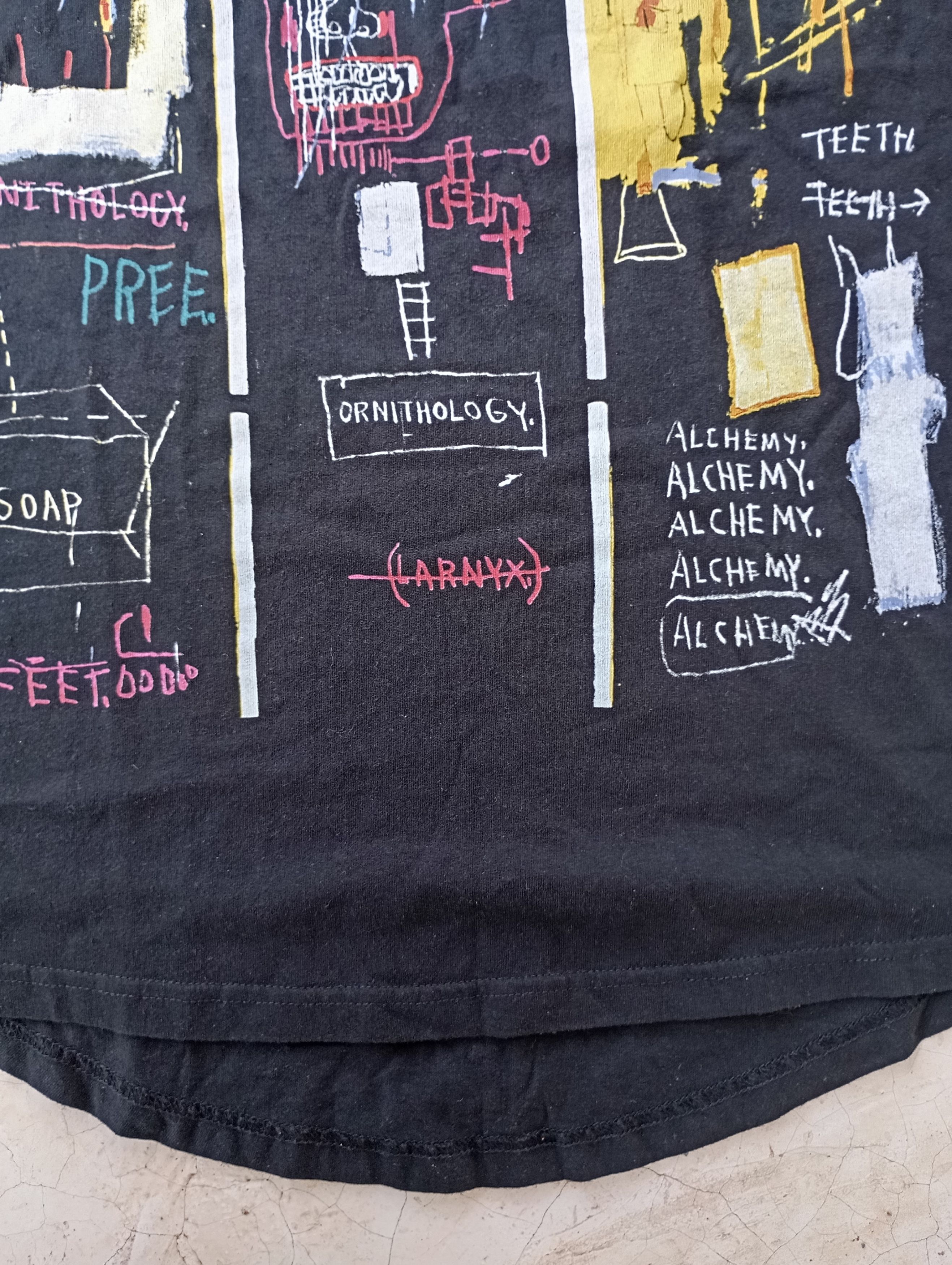 Vintage Jean Michel Basquiat T shirts Size US XL / EU 56 / 4 - 4 Thumbnail