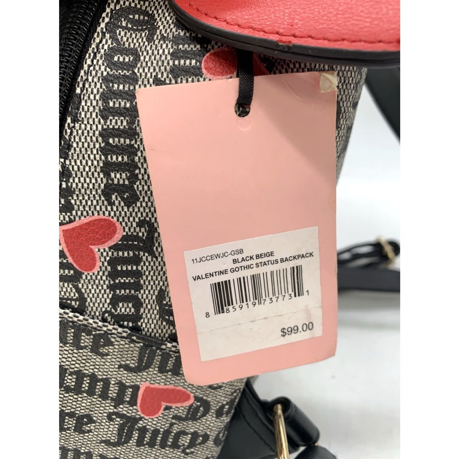Juicy Couture Juicy Couture Gothic Status Backpack Medium Faux Leather Multicolor Zip Closure Women Size ONE SIZE - 5 Thumbnail