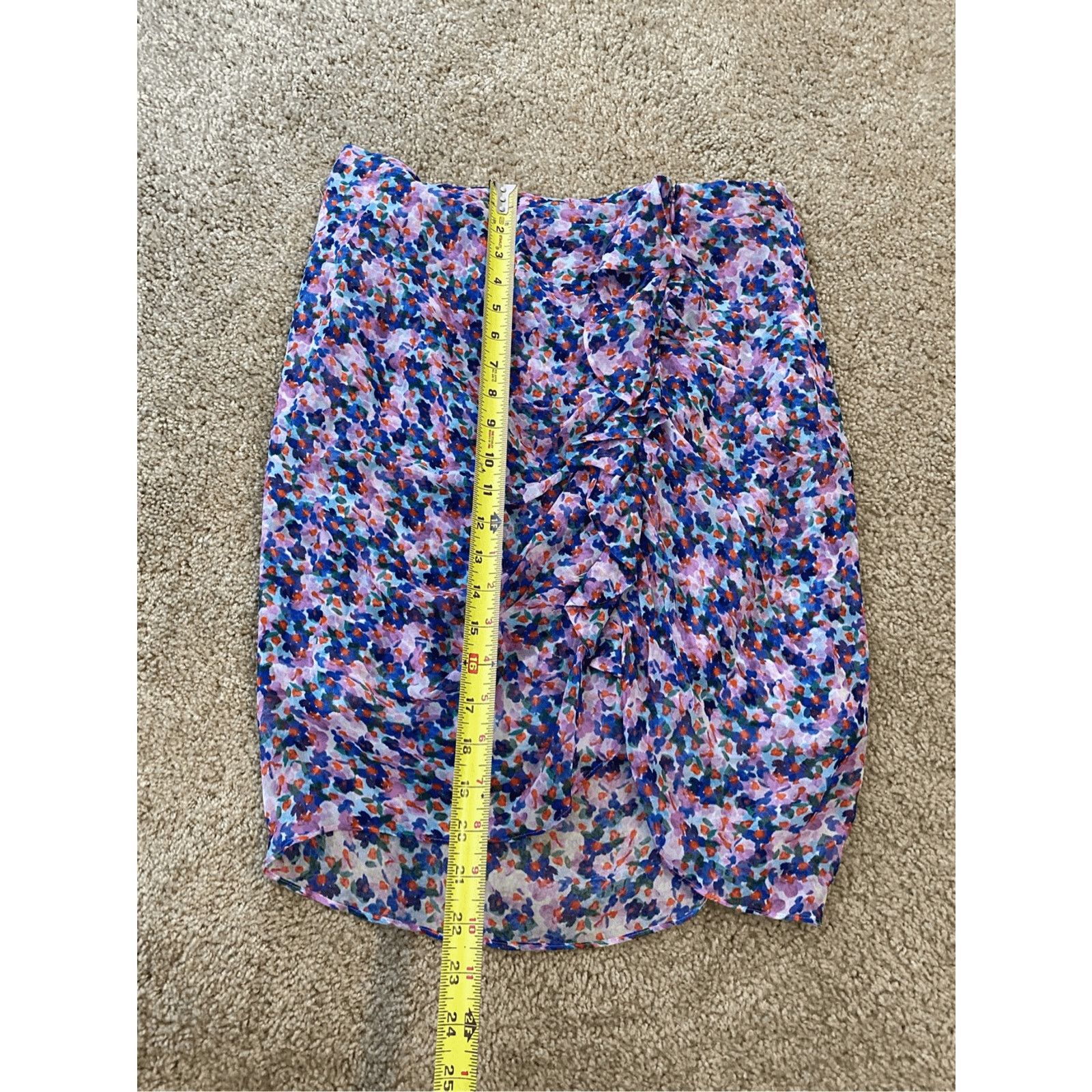Veronica Beard Veronica Beard NWT Spencer Skirt, Silk, Sz 10, $348 Size 32" / US 10 / IT 46 - 2 Thumbnail