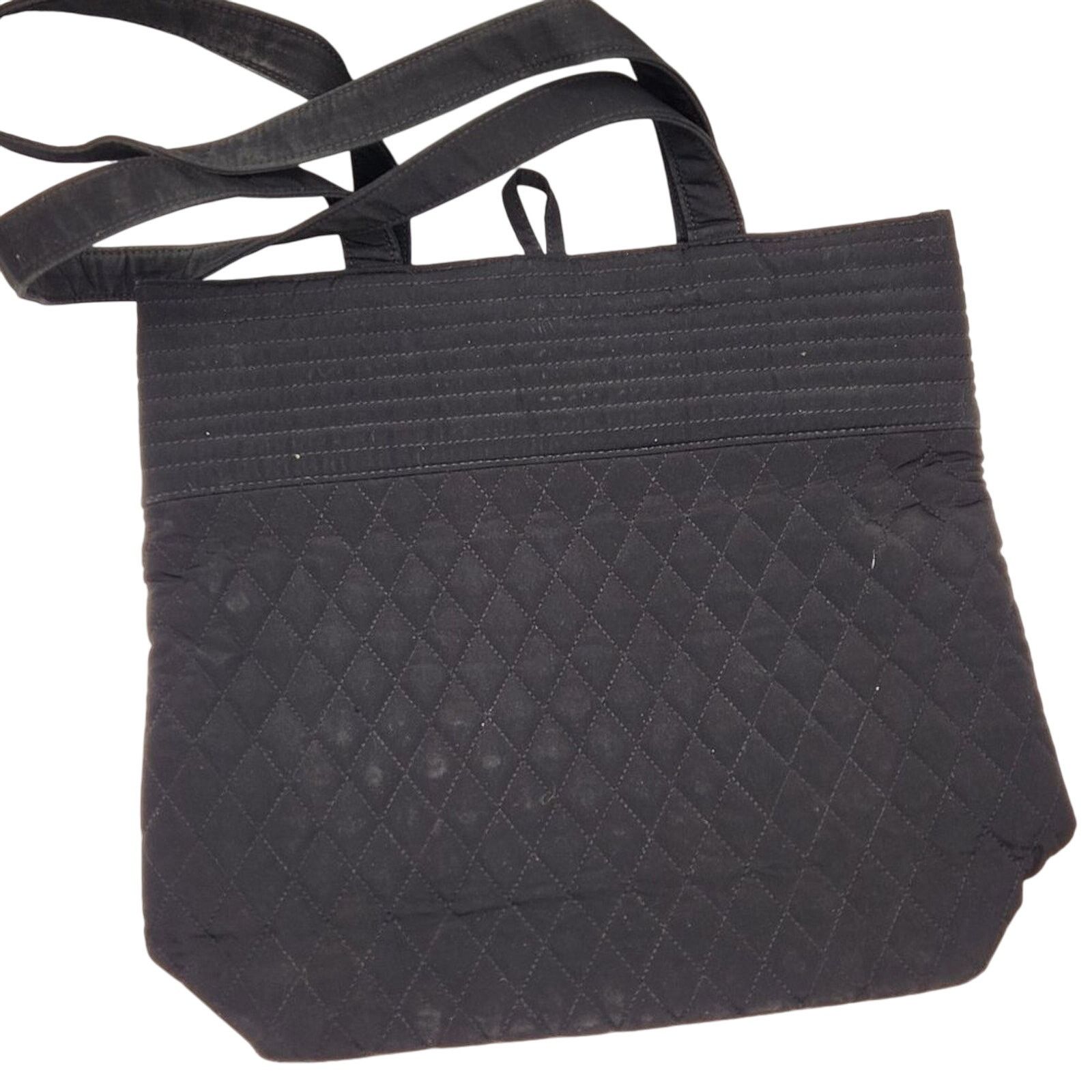 Vera Bradley Vera Bradley Black and Leopard Tote with Toggle Closure Size ONE SIZE - 2 Thumbnail