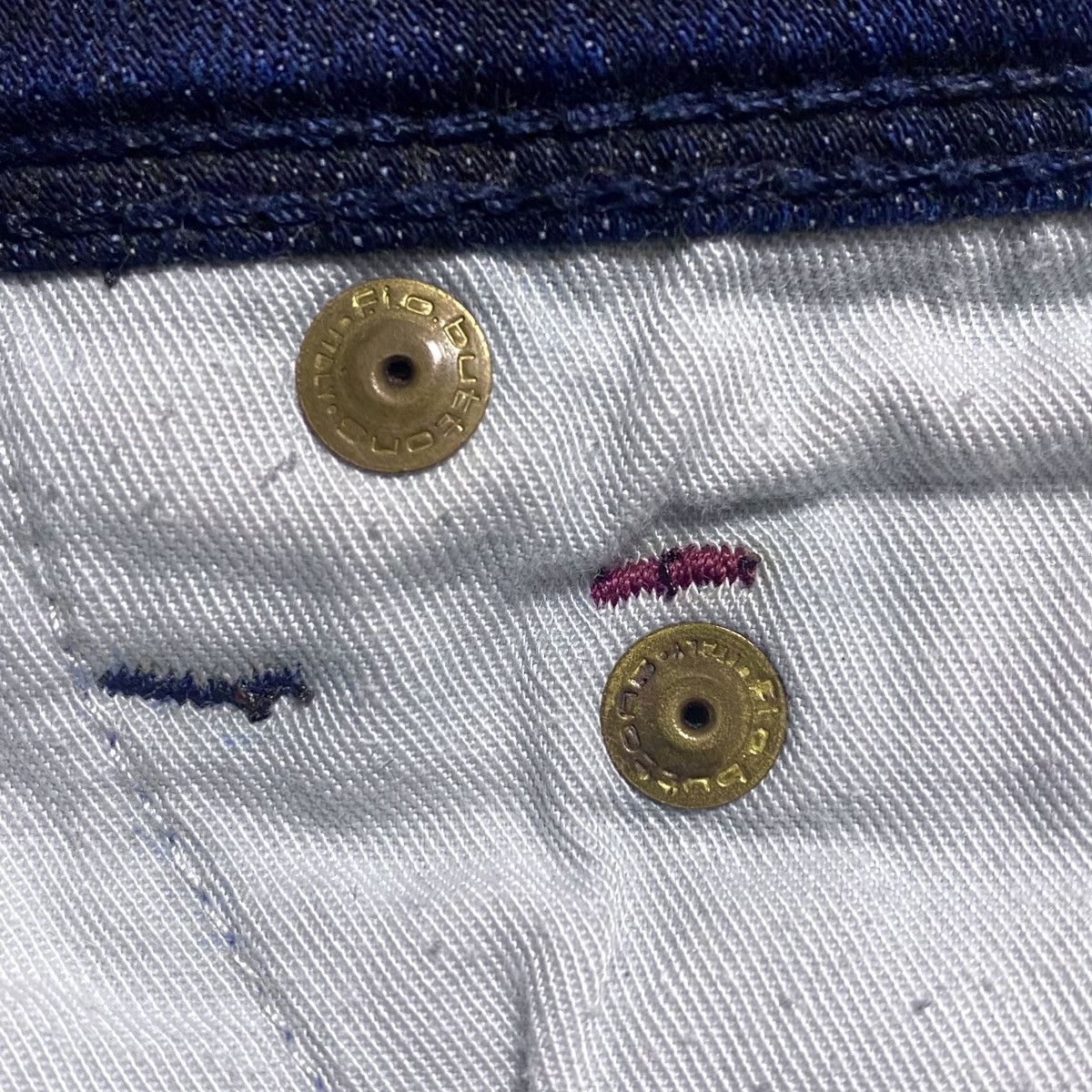 Love Moschino Love Moschino Navy Jeans Denim Embroidered Logo Streetwear Size 25" / US 0 / IT 36 - 16 Thumbnail