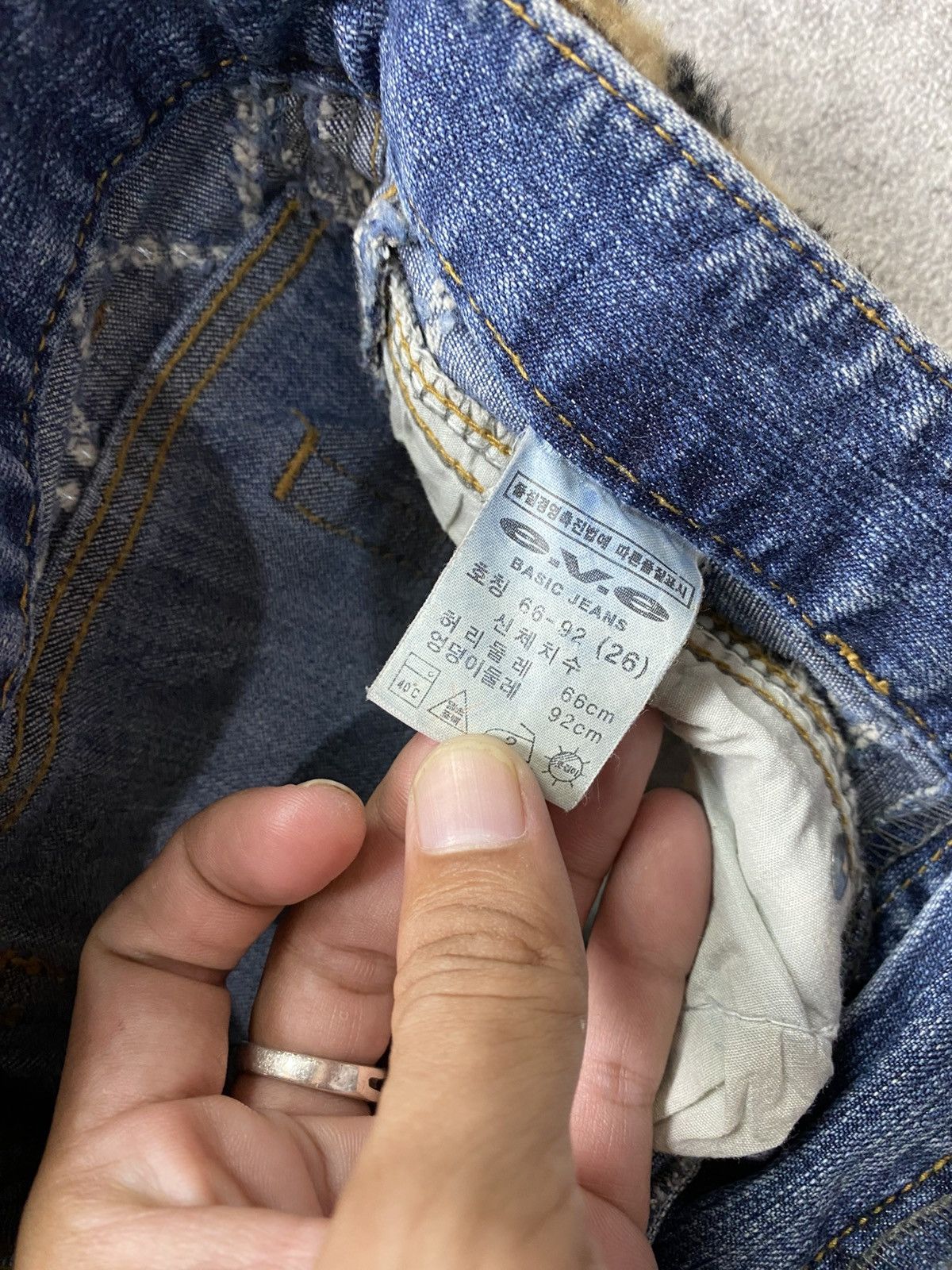 If Six Was Nine × Japanese Brand × Le Grande Bleu (L.G.B.) 2000s Eve jeans Flare pant Size US 29 - 4 Thumbnail