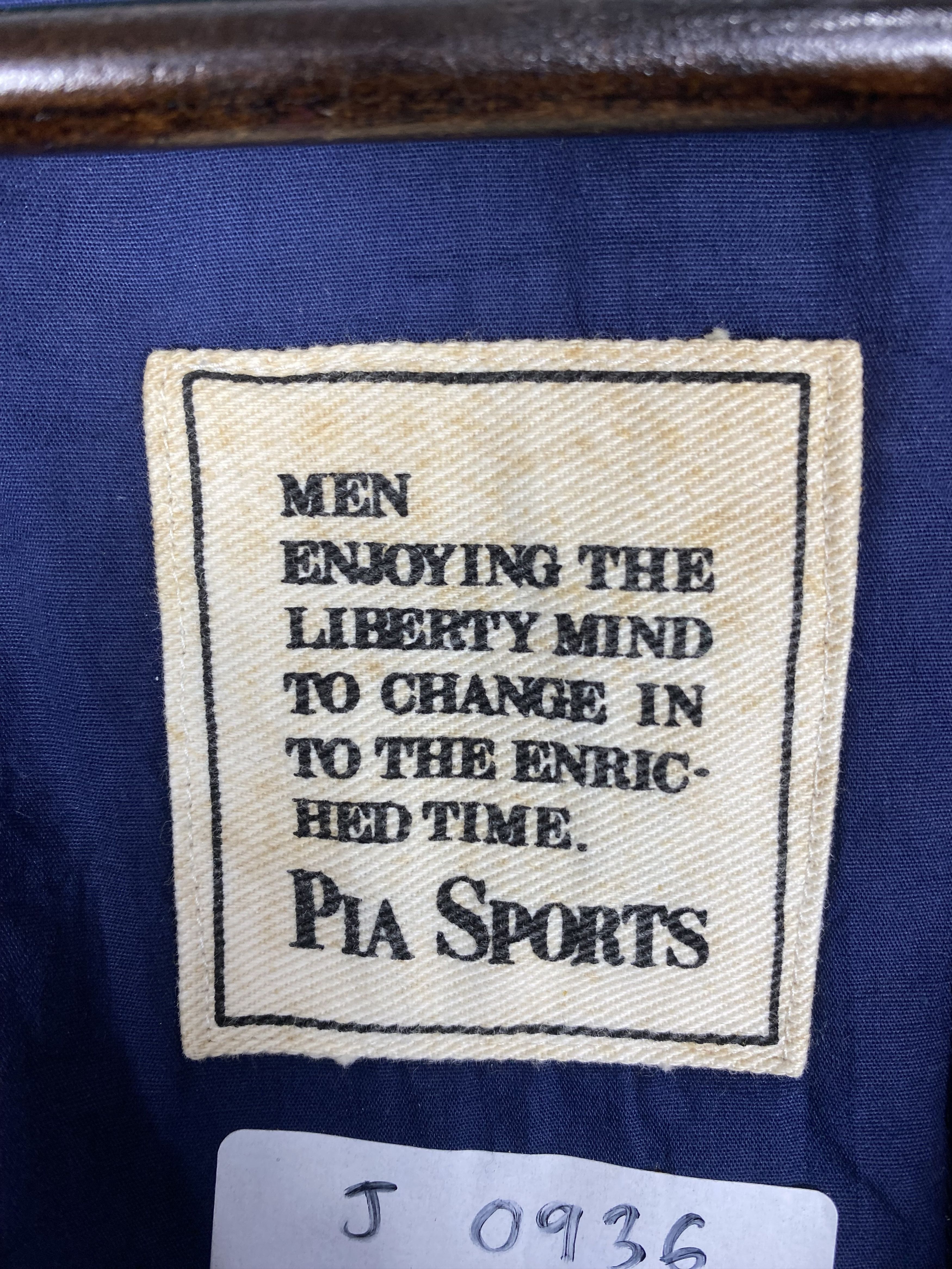 Japanese Brand Vintage Pia Sports Yachting Club Jacket DJ0936 Size US M / EU 48-50 / 2 - 9 Thumbnail