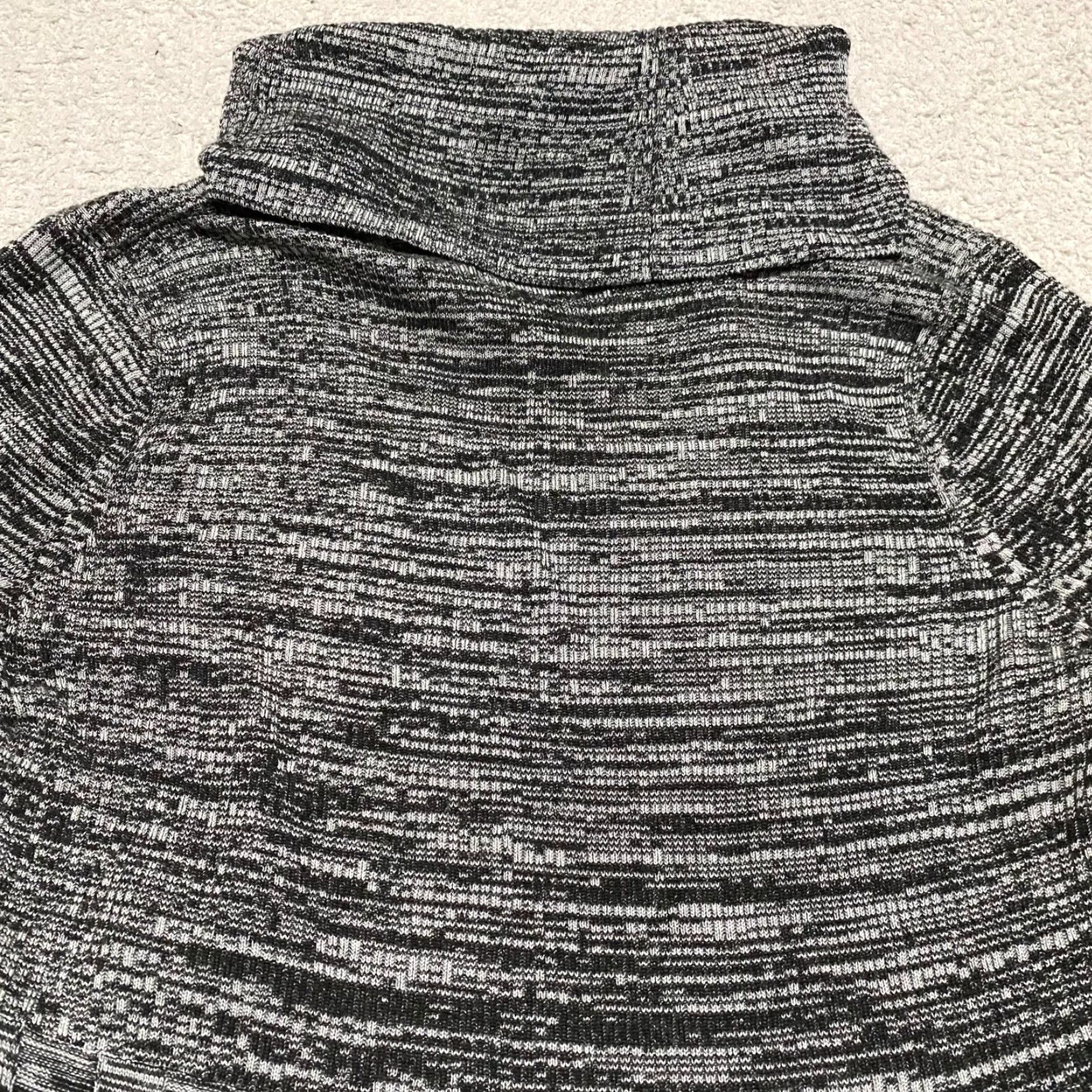 Calvin Klein Calvin Klein Women’s Knit Cowl Neck Dress Heather Gray Large Knee Length Solid Pattern Dress Size L / US 10 / IT 46 - 6 Thumbnail