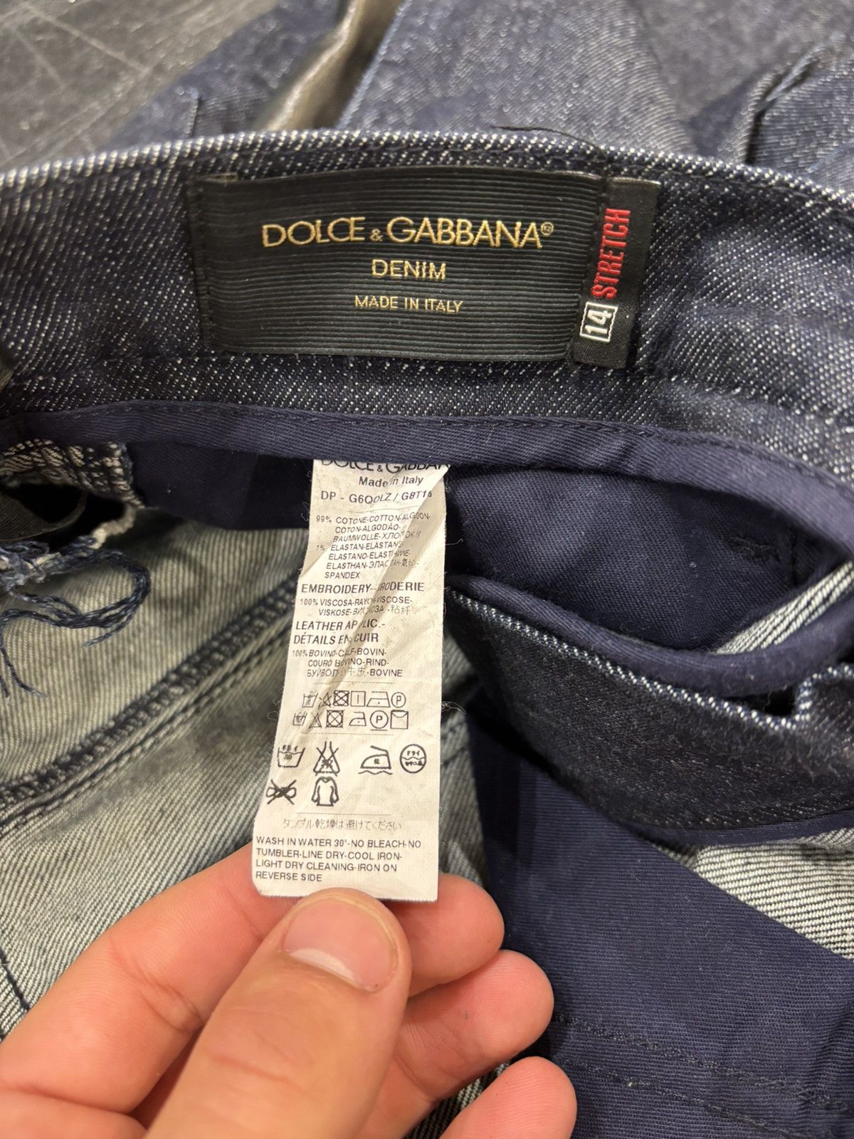 Dolce & Gabbana Dolce & Gabbana Denim Jeans Cowboy Patch Size US 36 / EU 52 - 4 Thumbnail