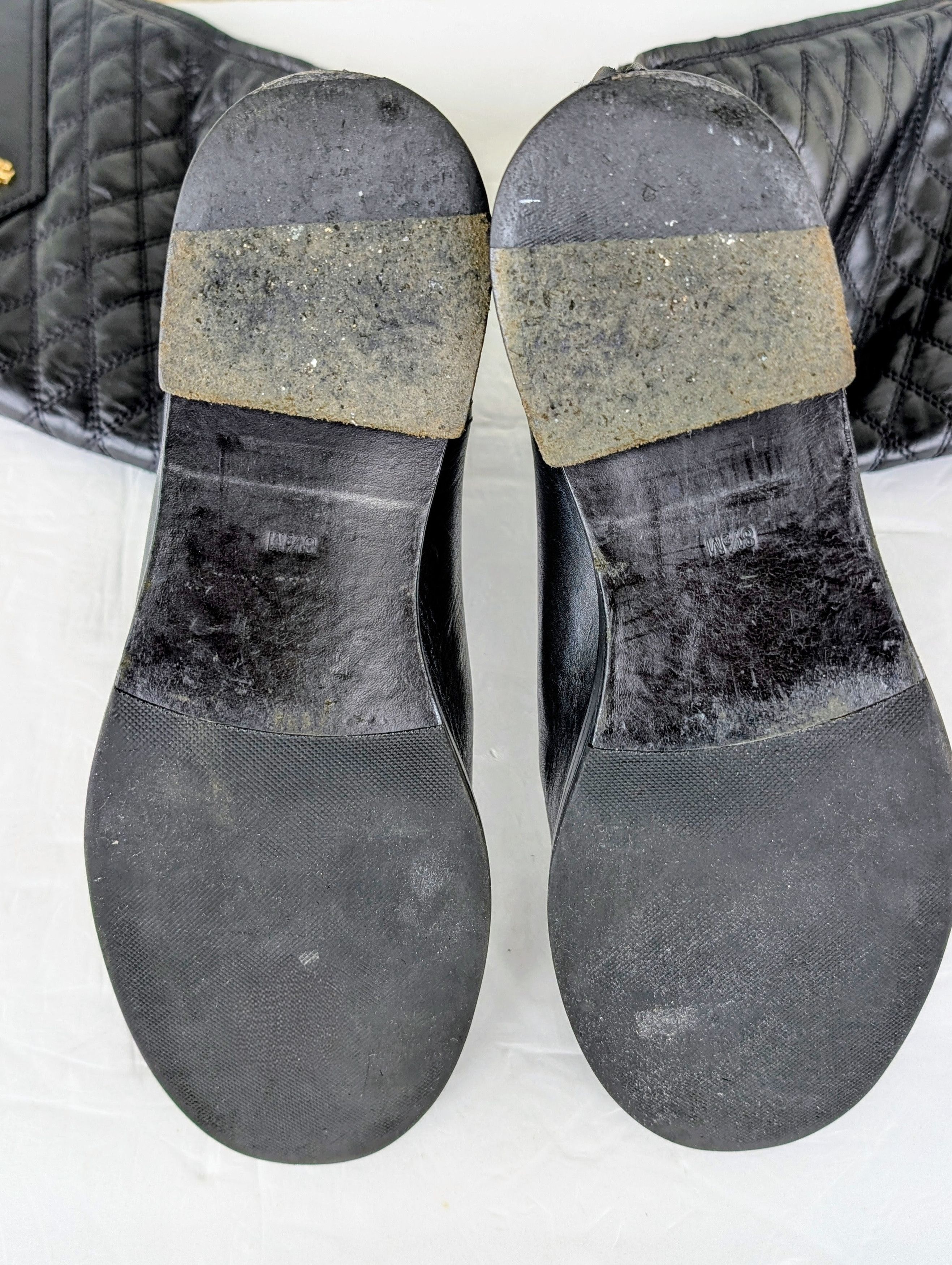 Tory Burch Tory Burch Claremont Quilted Leather Riding Boots Size 8.5M Size US 8.5 / IT 38.5 - 9 Thumbnail