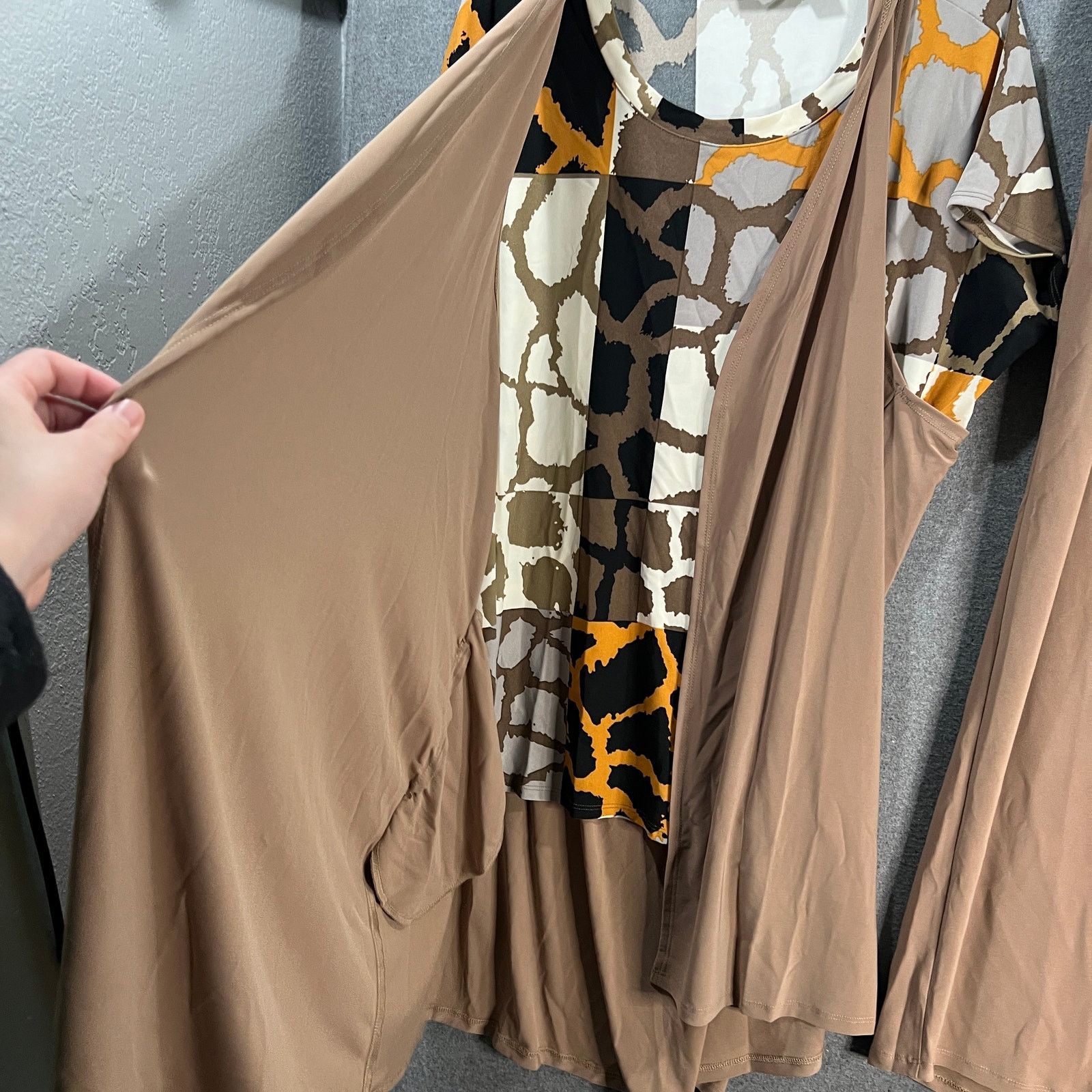 Other Attitudes by Renee Petite Global Illusion 3 Piece Set Cocoa Size M / US 6-8 / IT 42-44 - 5 Thumbnail