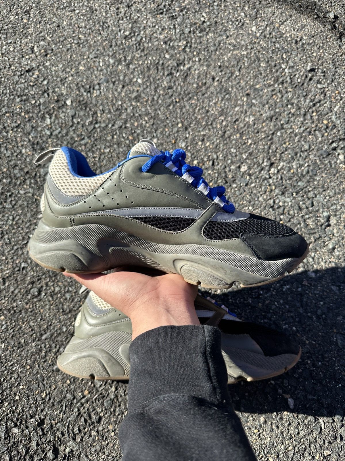 Dior Dior B22 Olive/Blue Size US 10 / EU 43 - 12 Thumbnail