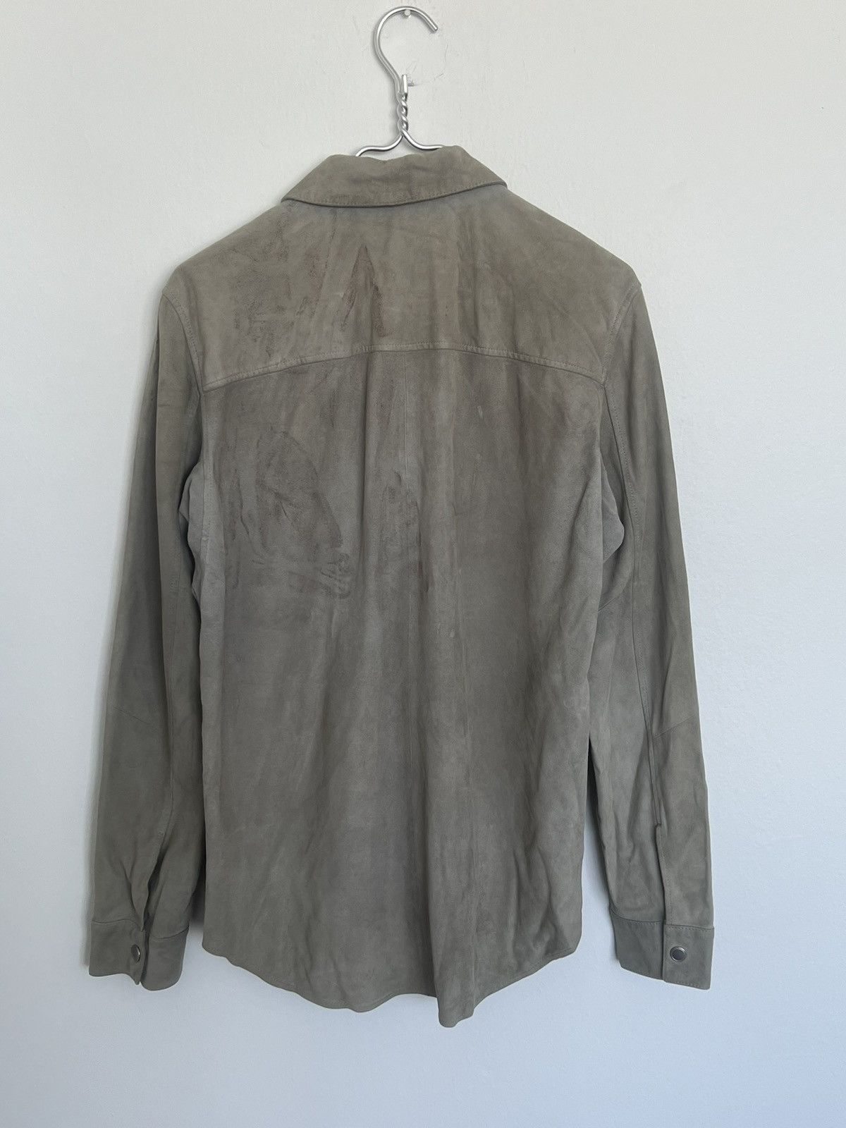 Theory Grey Theory Leather Jacket Size US M / EU 48-50 / 2 - 3 Thumbnail