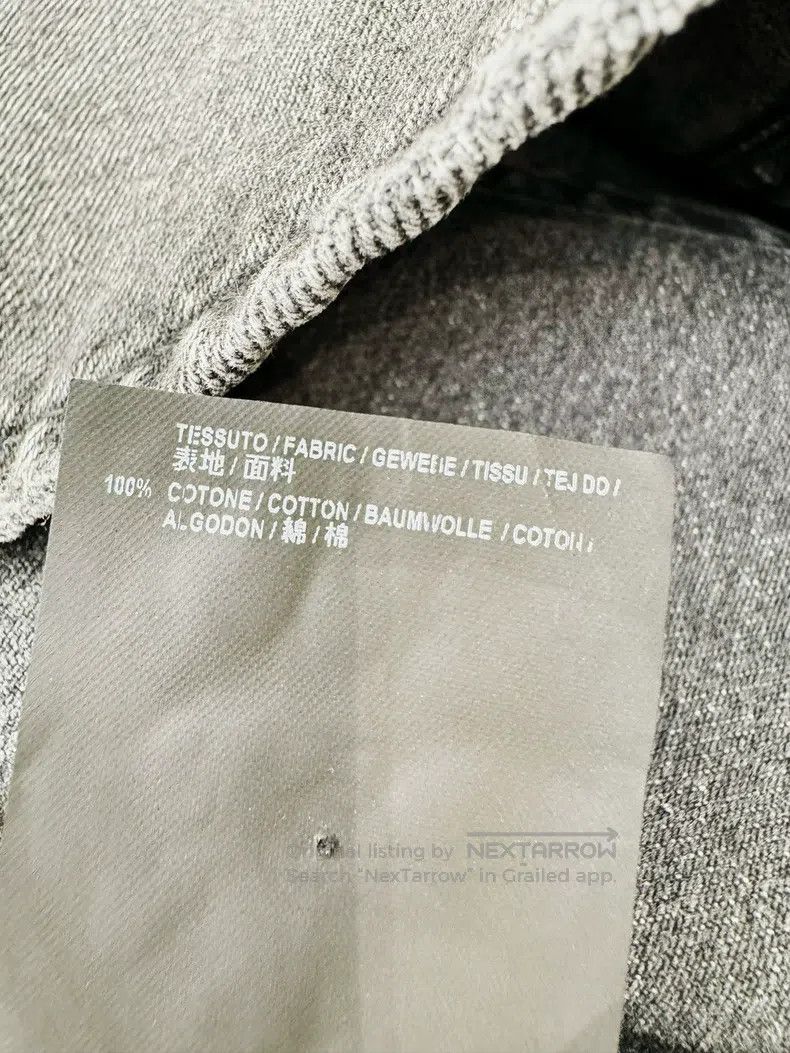 Balenciaga Balenciaga Dark Grey Denim Mini Skirt Size 33" - 7 Thumbnail