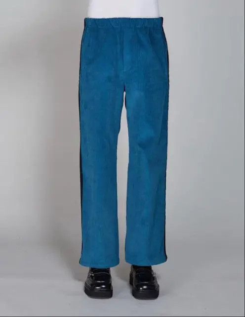 Marni o1w1db10125 Straight Leg Striped Trouser in Blue Size US 30 / EU 46 - 1 Thumbnail