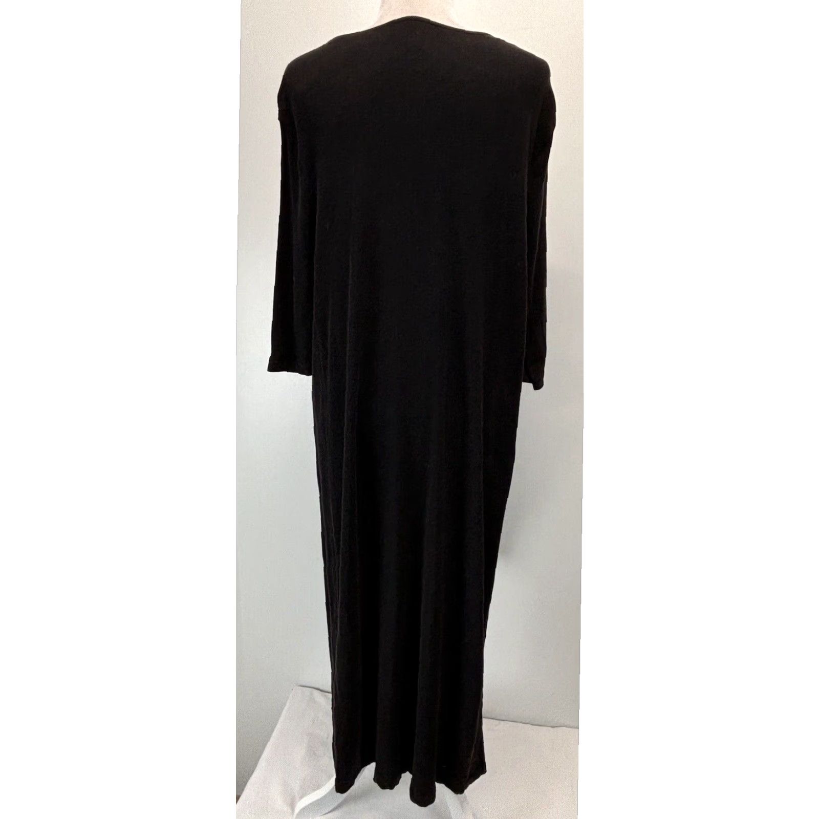 Vintage We The Free Tunic Top Women's Small Black Vintage Wash Open Side Cotton Blend Size S / US 4 / IT 40 - 3 Thumbnail