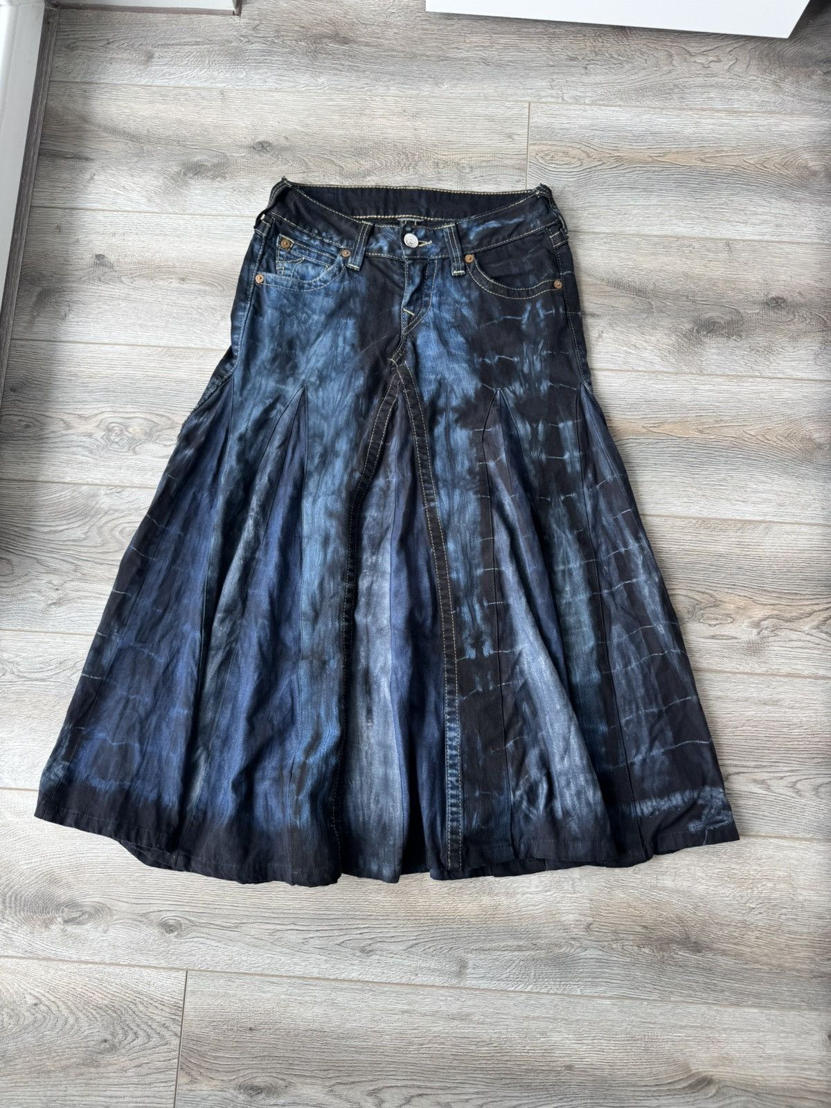True Religion Vintage True Religion Rework Custom Maxi Skirt Size 30" / US 8 / IT 44 - 7 Thumbnail