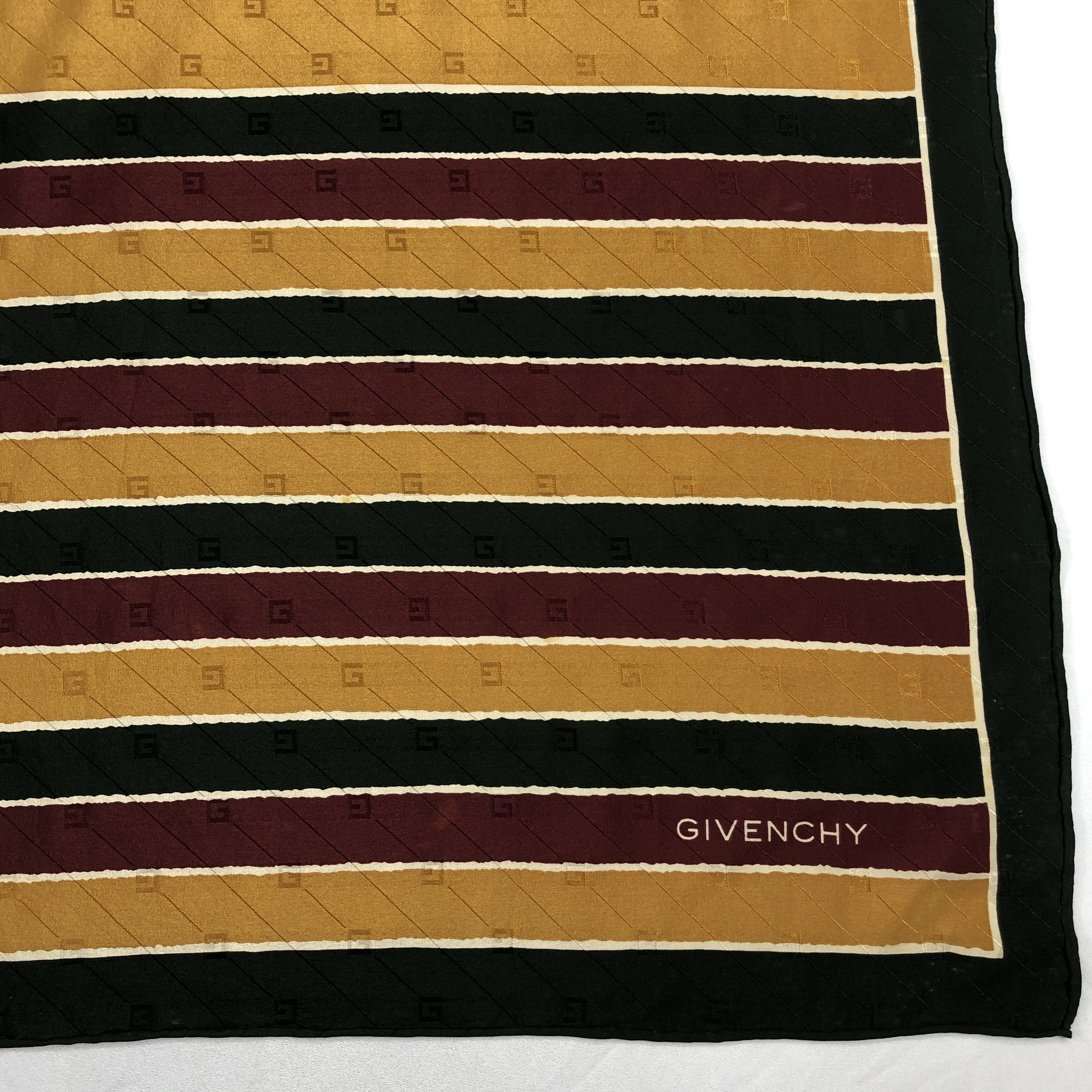 Vintage Vintage Givenchy Silk Scarf Size ONE SIZE - 4 Thumbnail