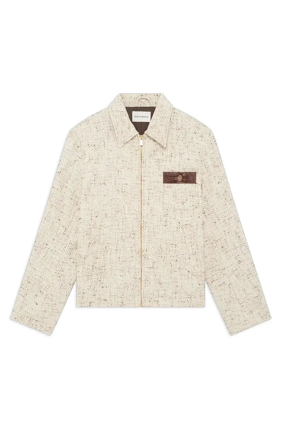 Drole De Monsieur The Le Blouson Droit Tweed jacket by Drôle de Monsieur Size US S / EU 44-46 / 1 - 1 Thumbnail