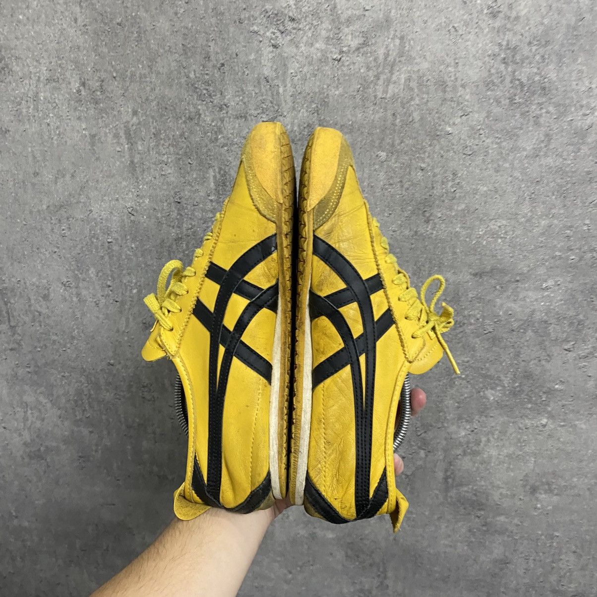 Asics RARE Vintage Asics Onitsuka Tiger Kill Bill Yellow Shoes Size US 8 / EU 41 - 7 Thumbnail