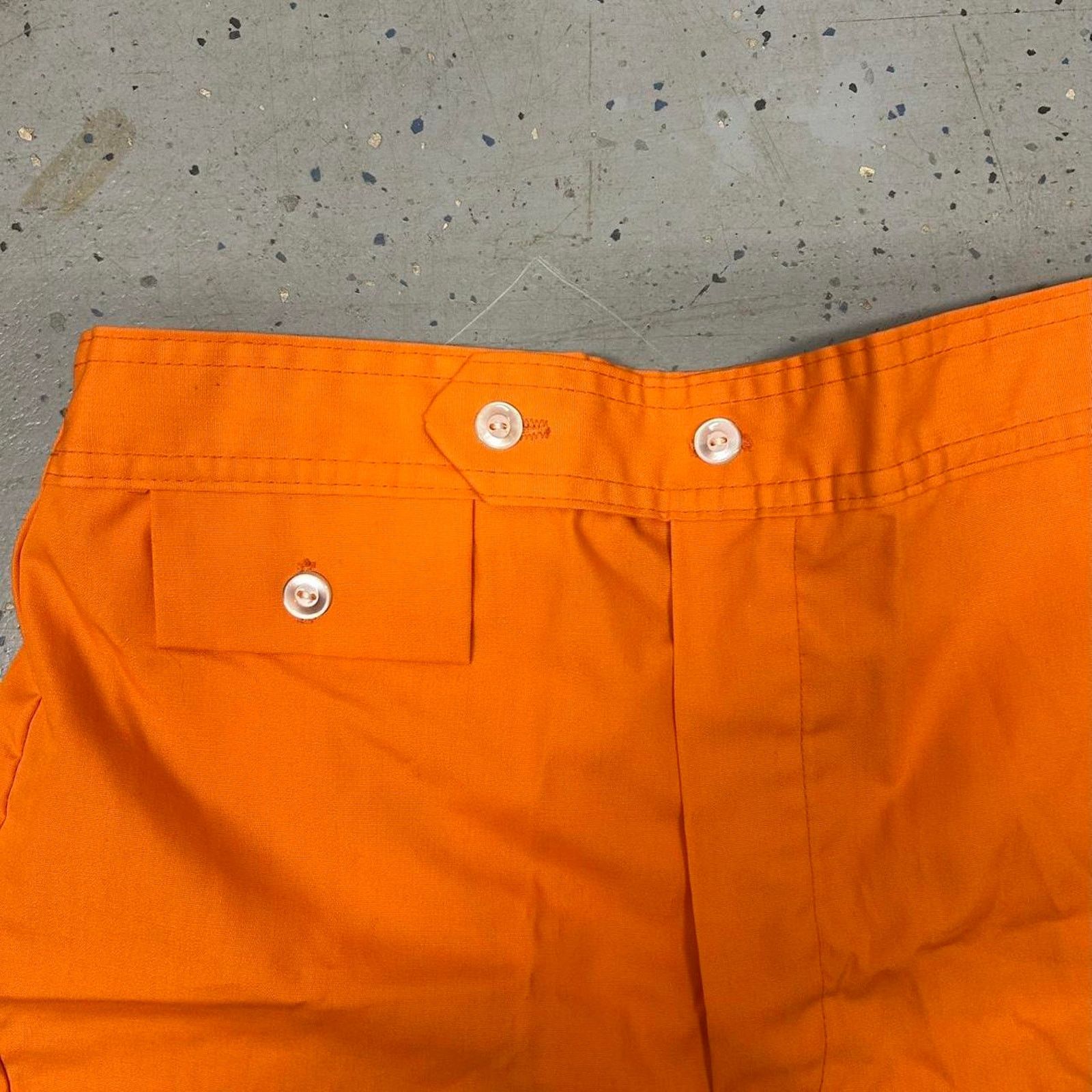 Other Orange vintage 70s shorts Size 29" - 2 Thumbnail