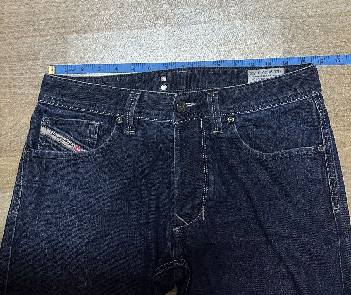 Designer × Diesel × Vintage 🔥Diesel LARKEE Blue Denim🔥 Size US 31 - 15 Thumbnail