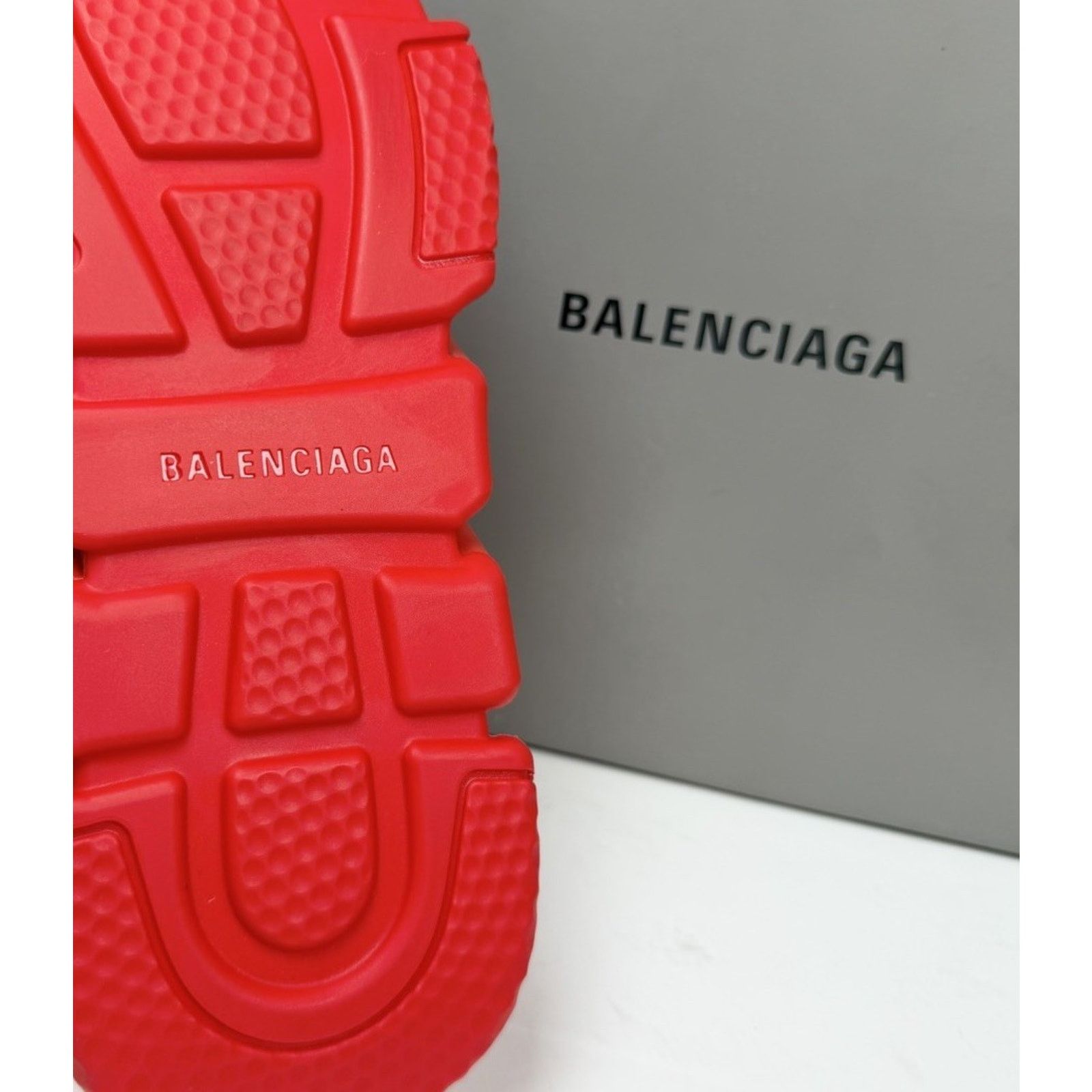 Balenciaga Size 42EU/9US - Balenciaga Speed Rib Knit Red NEW Size US 9 / EU 42 - 8 Thumbnail