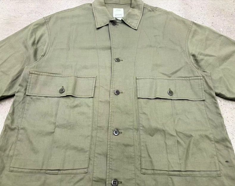 Visvim Visvim Hand-painted monogrammed short-sleeved shirt Size US L / EU 52-54 / 3 - 5 Thumbnail