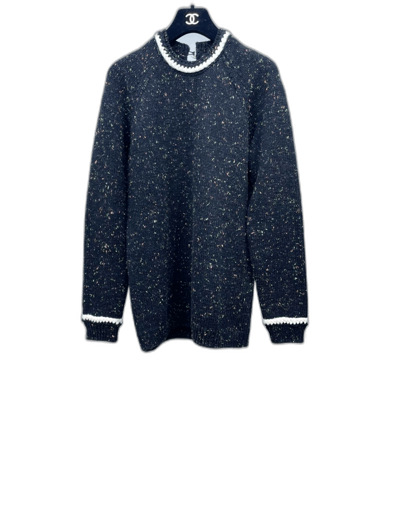 Chanel Chanel Colorful Polka Dot Knit Sweater -2505 Size US M / EU 48-50 / 2 - 1 Thumbnail