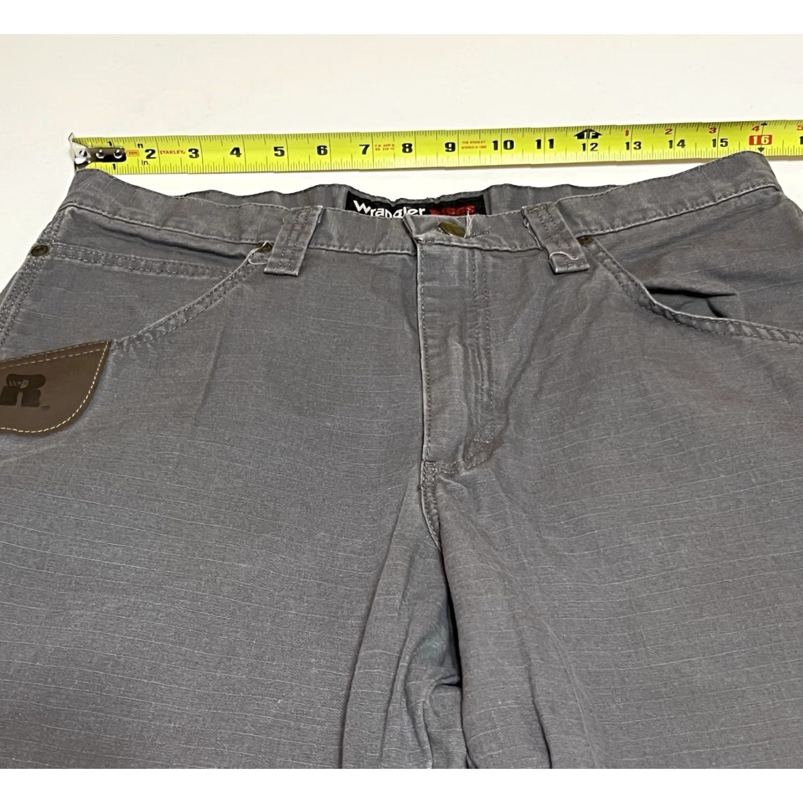 Wrangler Wrangler Riggs Workwear Pants Carpenter Gray 32x30 32x28 Men Medium? Size US 32 / EU 48 - 3 Thumbnail