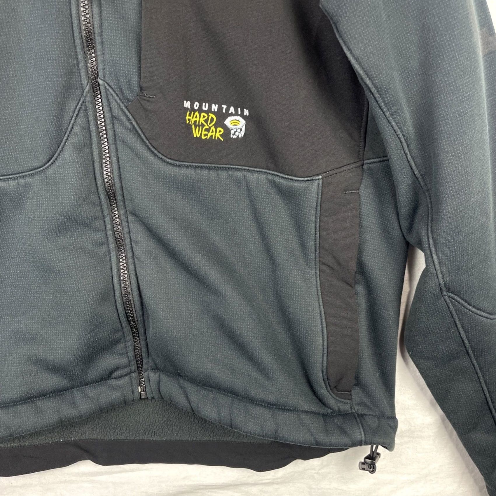 Mountain Hardwear VINTAGE Mountain Hardwear Jacket Mens Large Black Soft Shell Fleece Zip Up Size US L / EU 52-54 / 3 - 4 Thumbnail