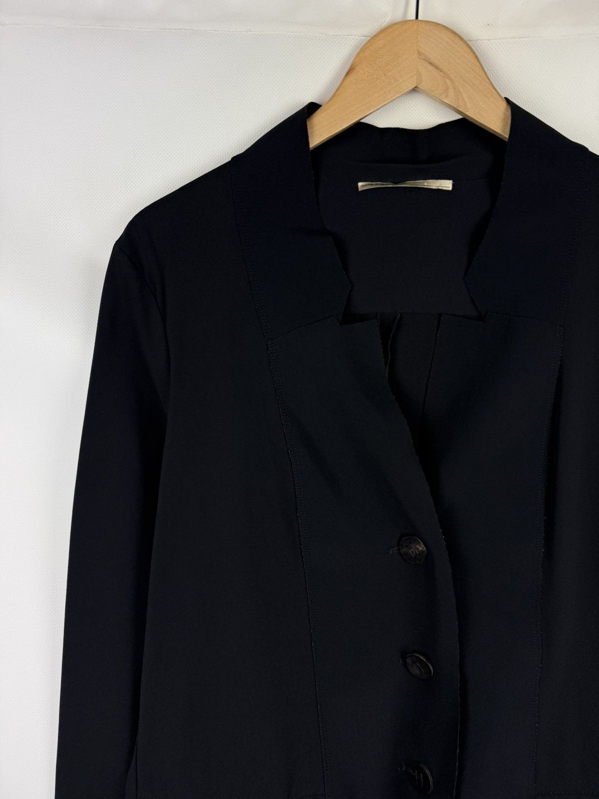Marithe + Francois Girbaud Girbaud Cravatatakiller Avant-garde Nylon Blazer Jacket Size XL / US 12-14 / IT 48-50 - 4 Thumbnail