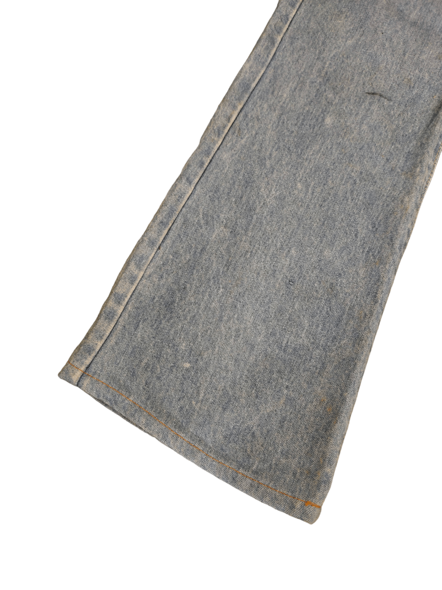 Le Grande Bleu (L.G.B.) Flare Jeans Big John Big-Washing Denim Bootcut 1990s Size US 30 / EU 46 - 9 Thumbnail