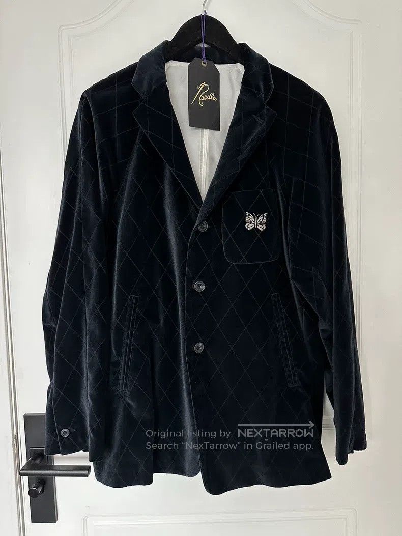 Needles Needles Tulle suit in dark blue navy jacket Size US M / EU 48-50 / 2 - 1 Thumbnail