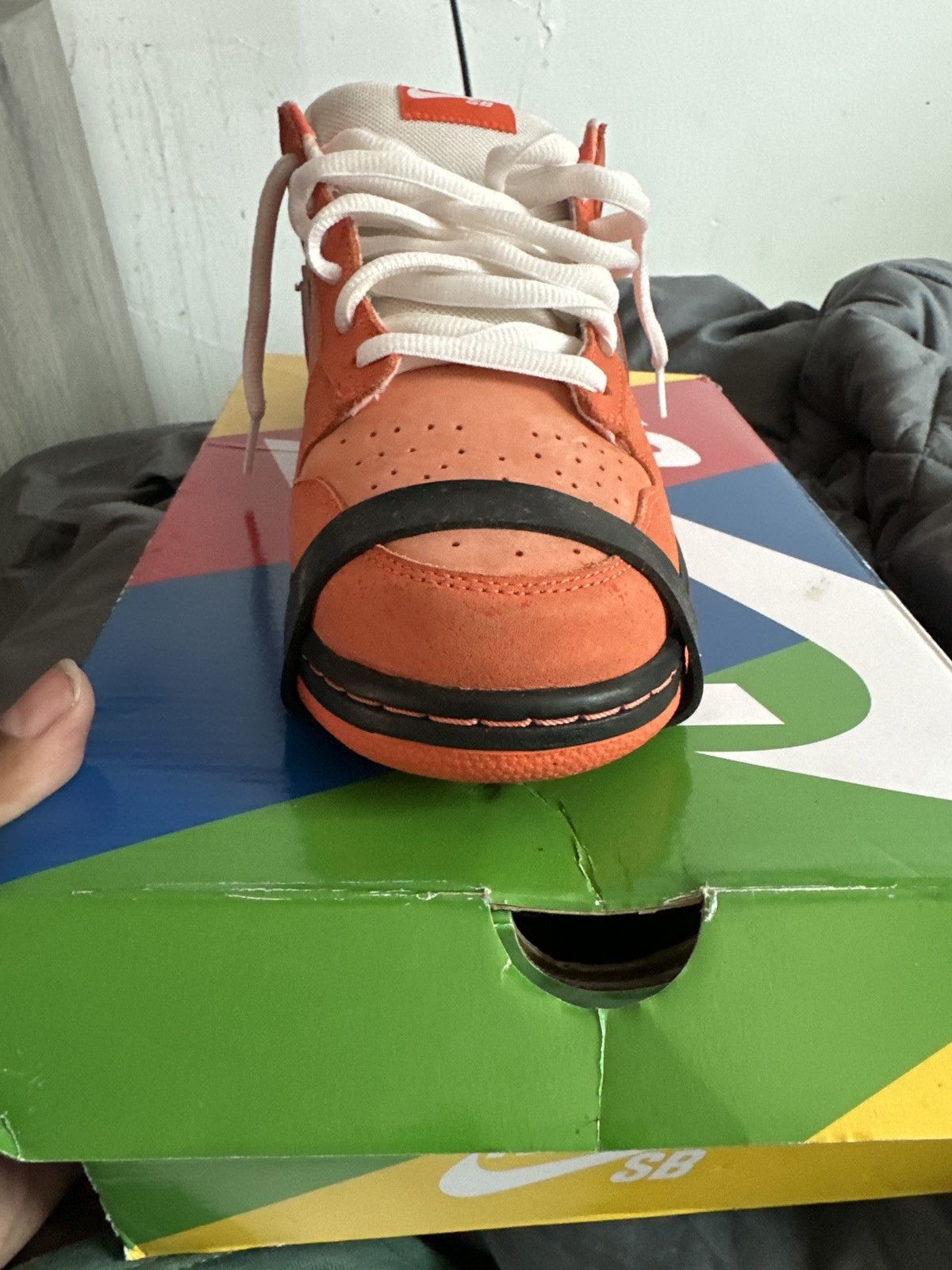Nike SB Nike sb dunks Orange lobsters Size US 11 / EU 44 - 3 Thumbnail