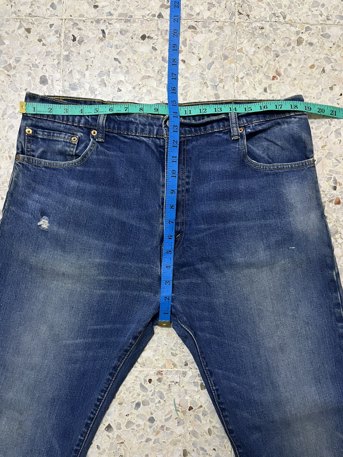 Levi's Vintage Clothing Levi’s vintage clothing, LVC 517 distressed denim Size US 38 / EU 54 - 15 Thumbnail