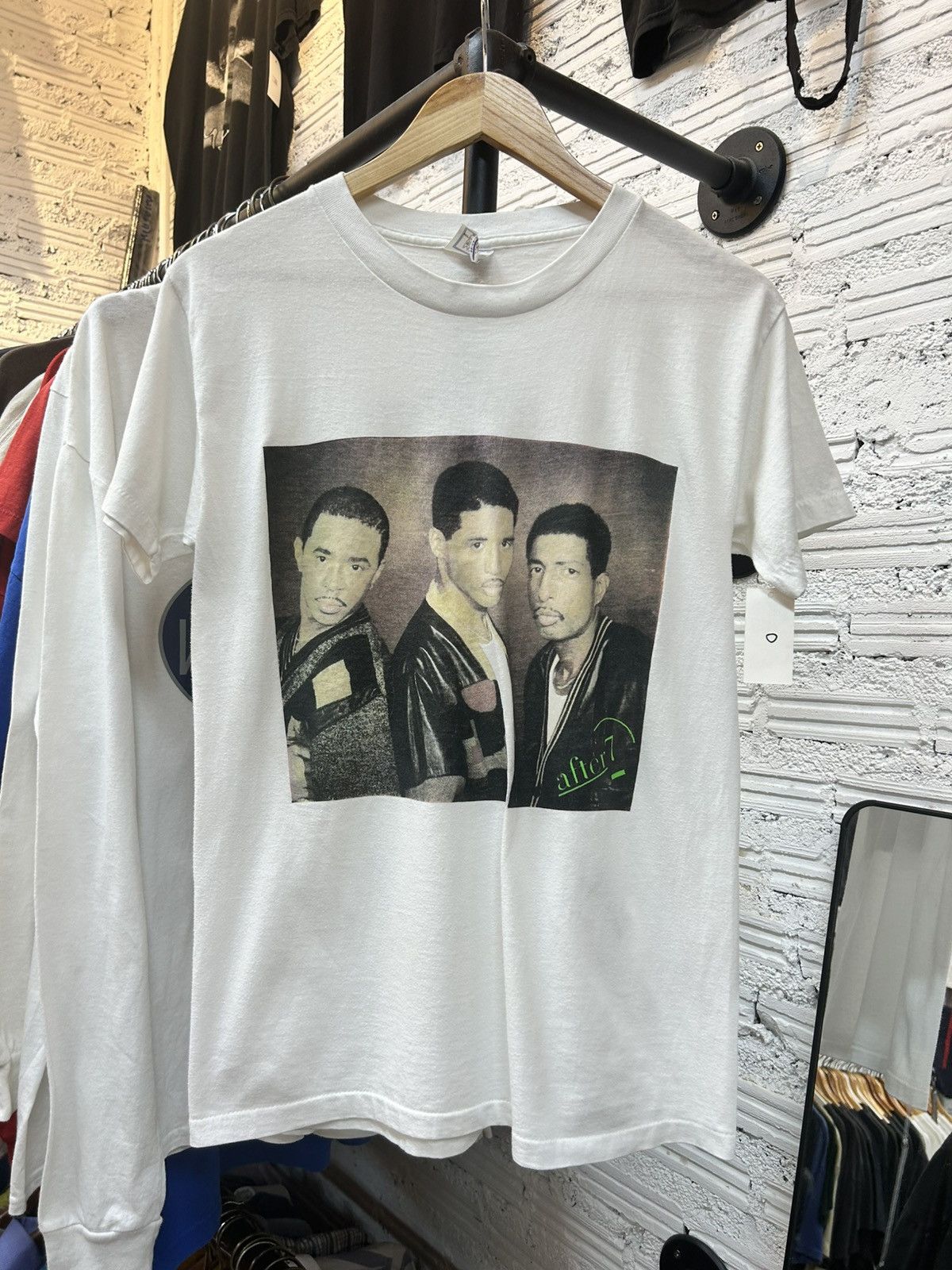 Vintage After 7 Vintage T Shirt 90’ Size US L / EU 52-54 / 3 - 1 Thumbnail