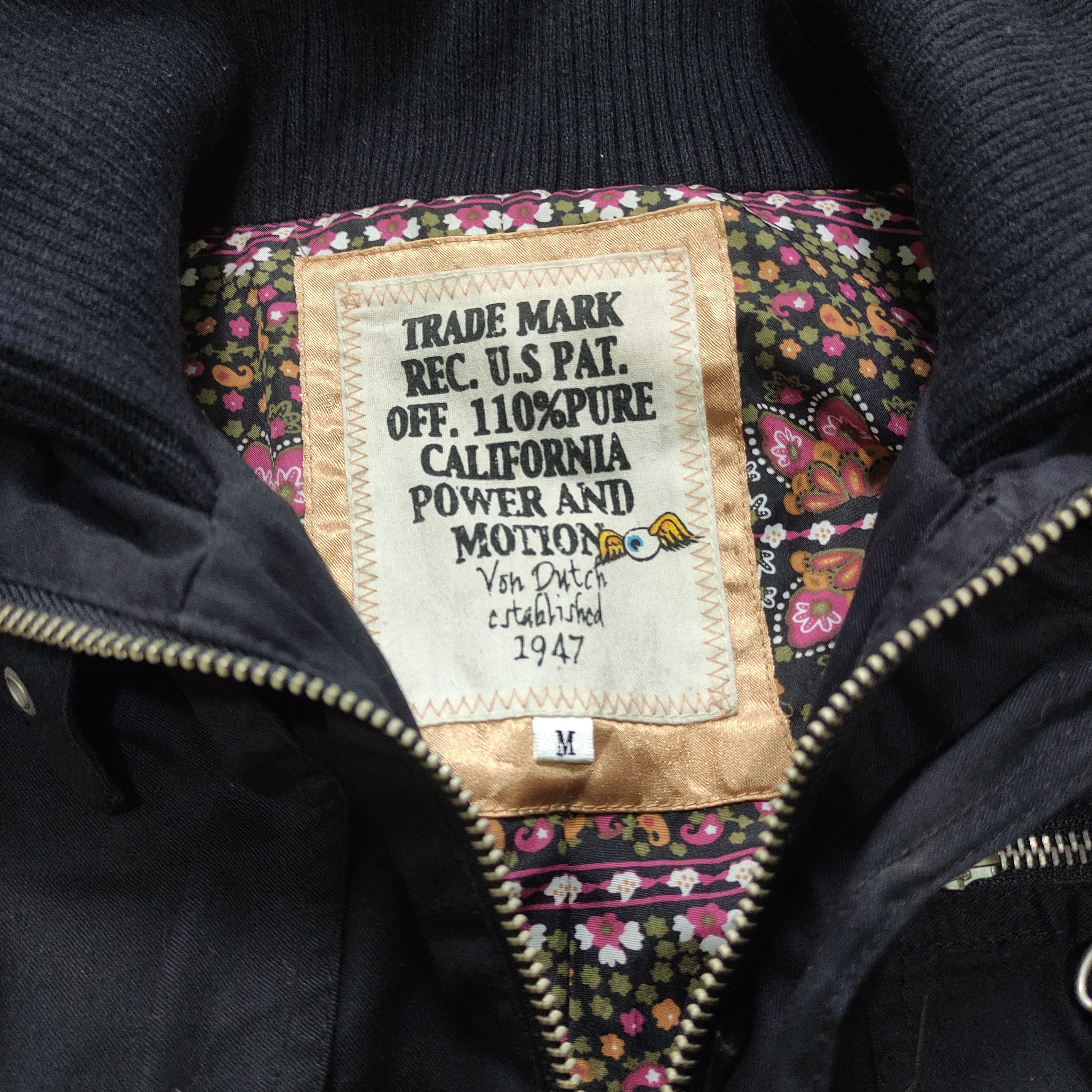 If Six Was Nine VonDutch Bondage Biker Jacket -2000s Size US M / EU 48-50 / 2 - 13 Thumbnail