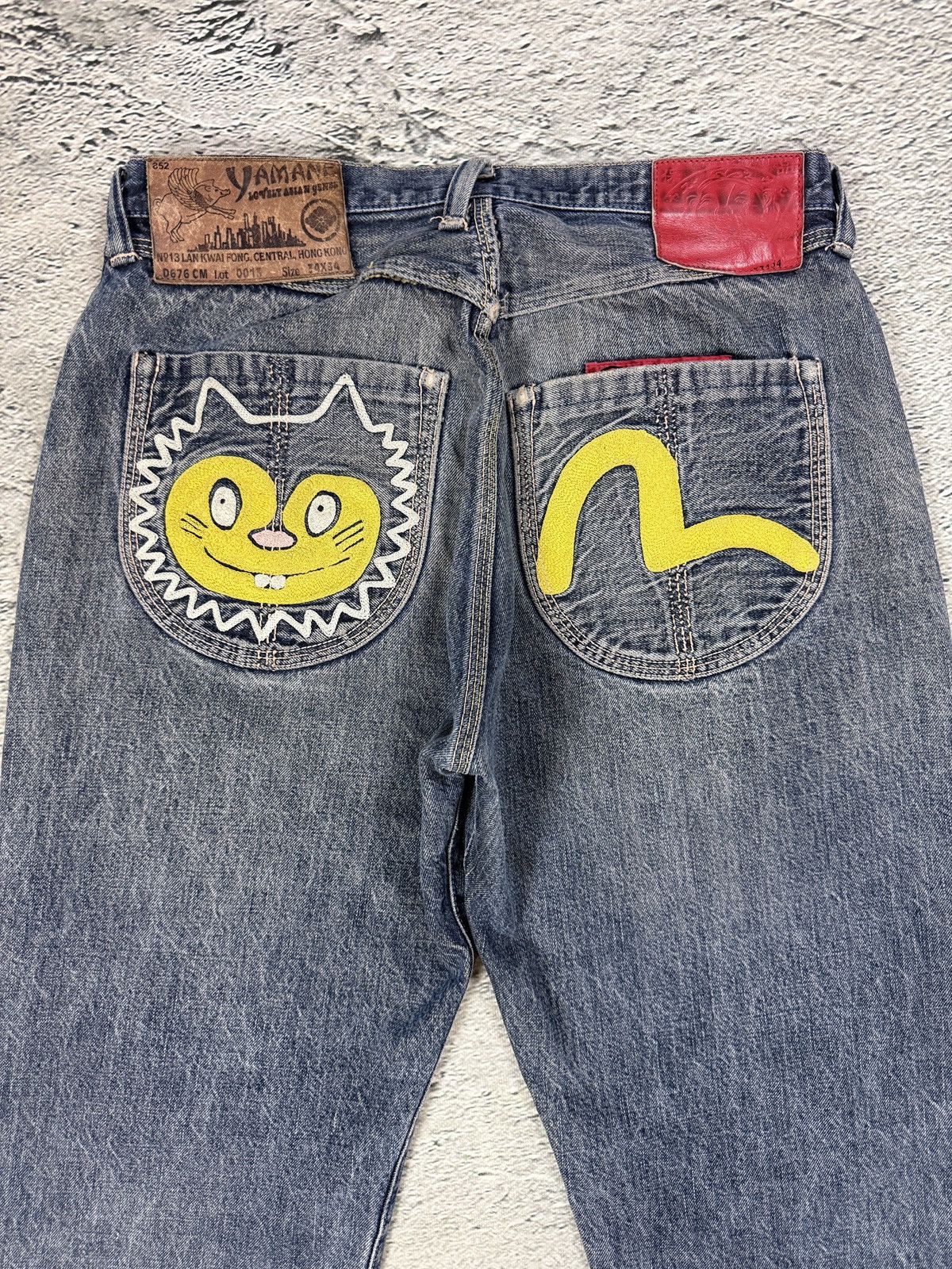 Evisu Evisu Yamane jeans vintage Japanese selvedge denim pants Size US 32 / EU 48 - 2 Thumbnail