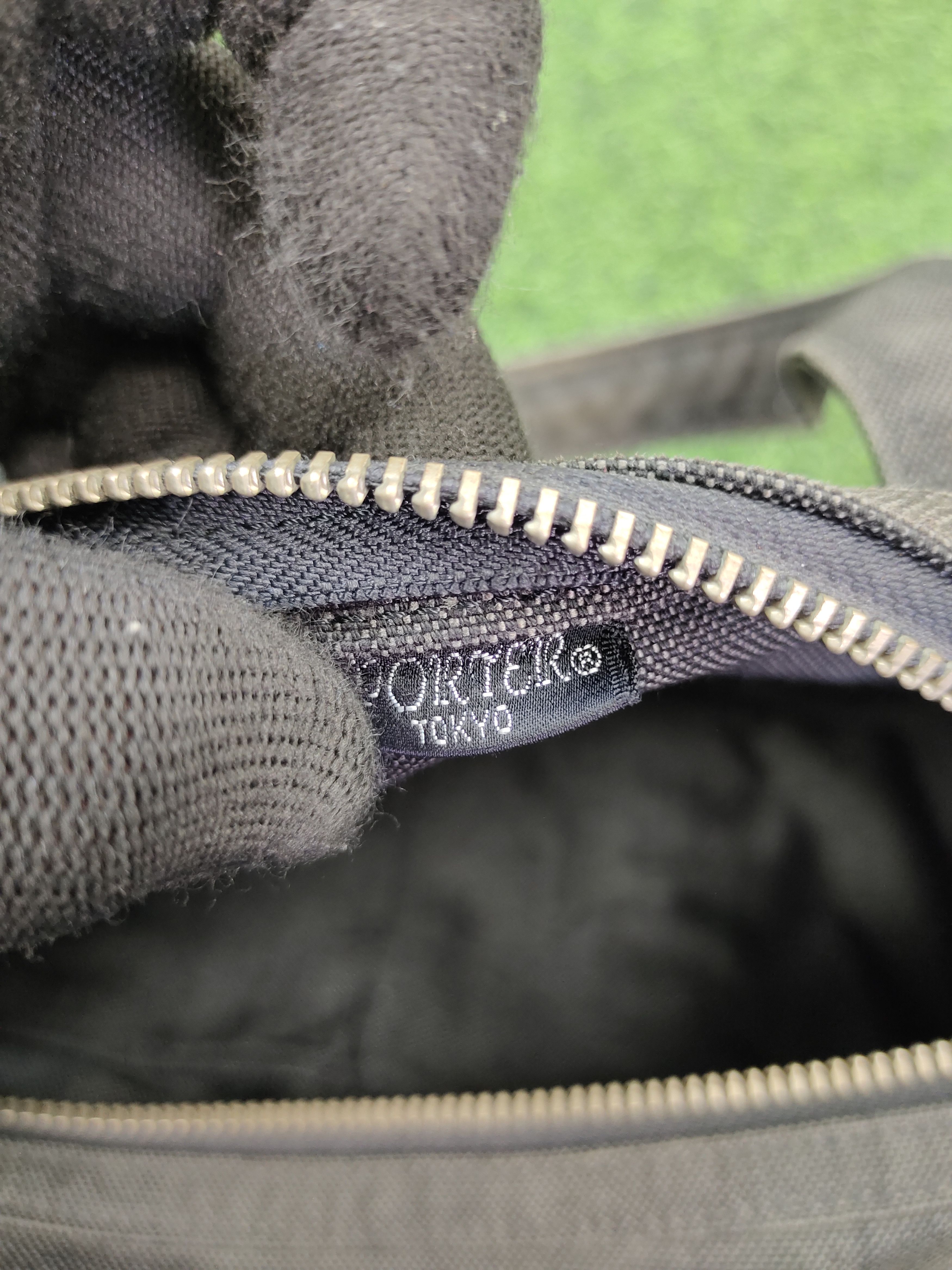 Porter Vintage Porter Japan Black Faded Canvas Small Boston Bag Size ONE SIZE - 14 Thumbnail