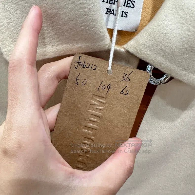 Hermes Hermes Cashmere Notched Lapel Thin Double Face Vest Jacket Size XS / US 0-2 / IT 36-38 - 5 Thumbnail
